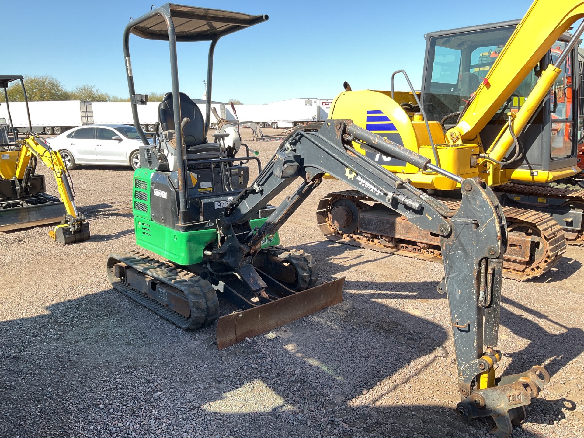 2017 John Deere 17G Mini Excavator