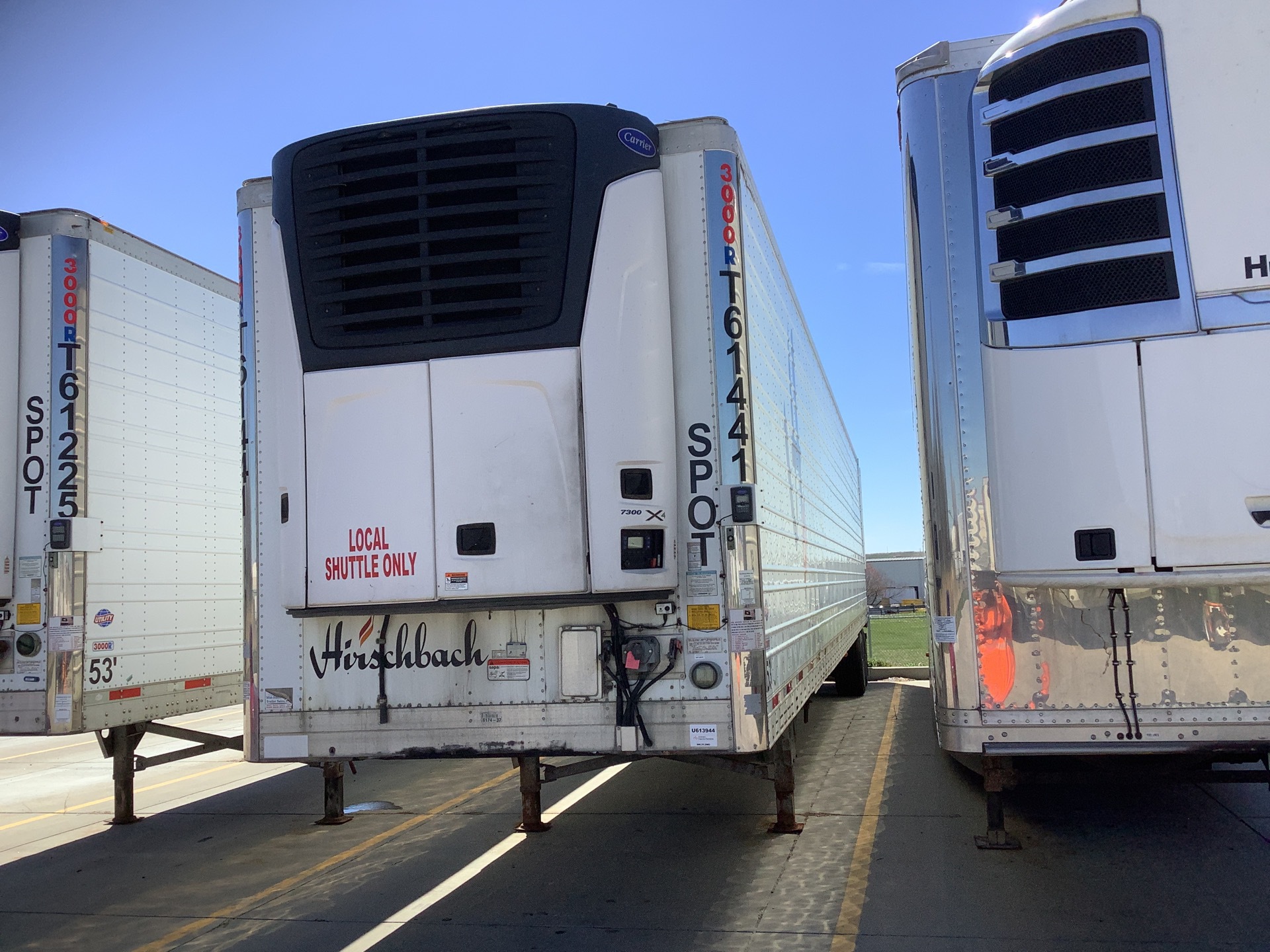 2016 Utility VS2RA 53 ft x 102 in T/A Refrigerated Trailer