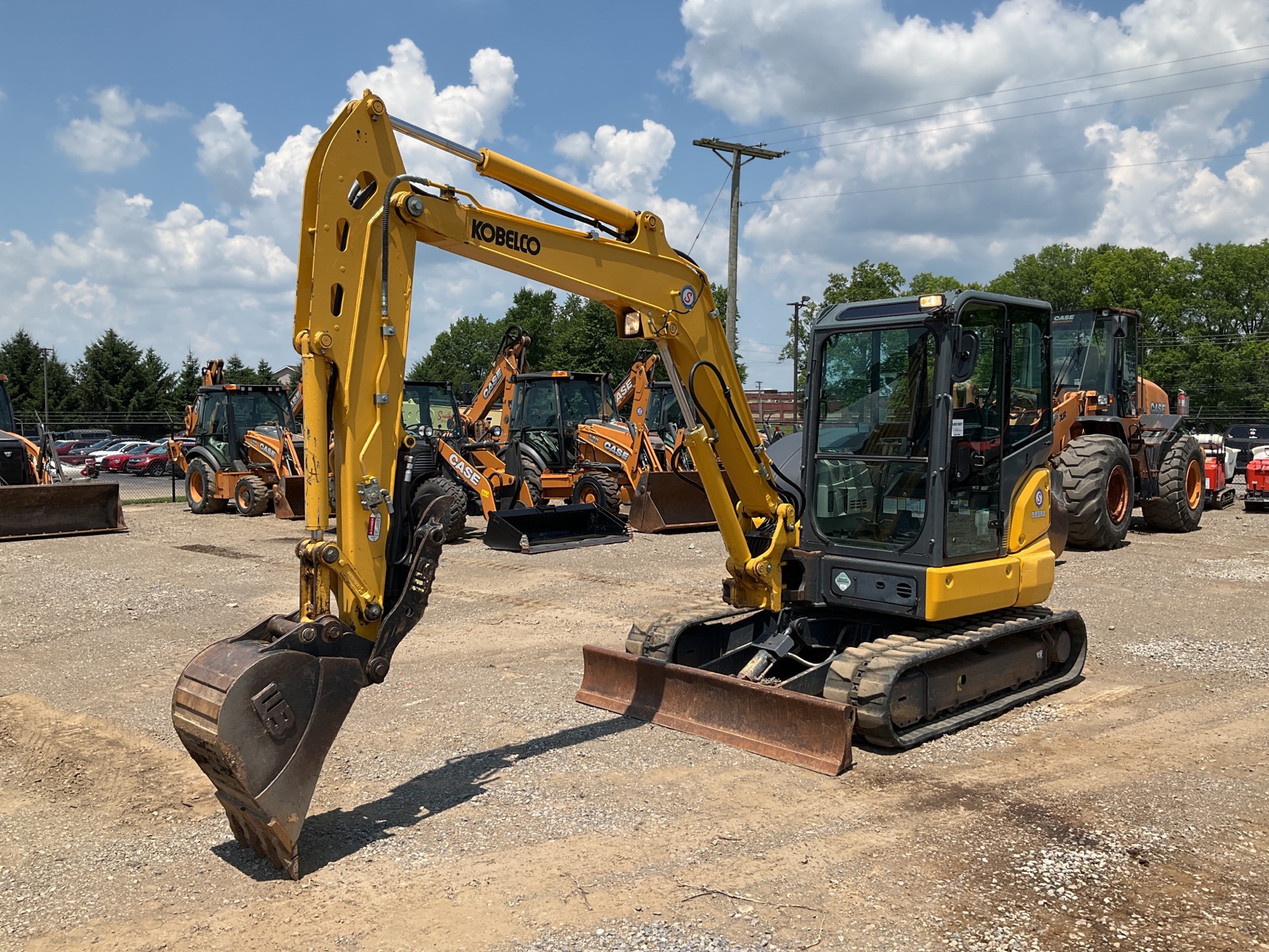 2018 Kobelco SK55SRX-6E Mini Excavator