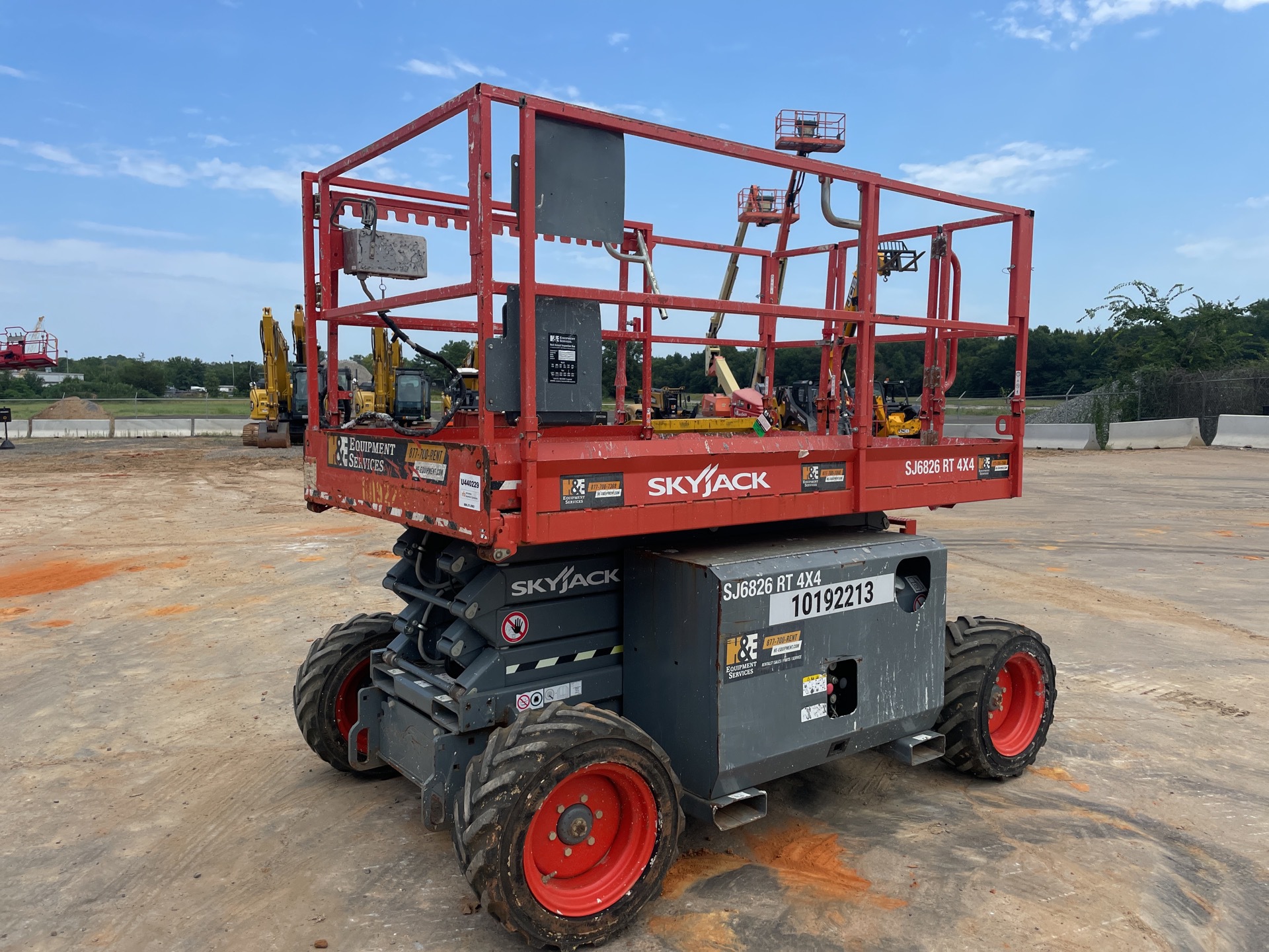 2016 Skyjack 6826RT Diesel 4x4 Scissor Lift