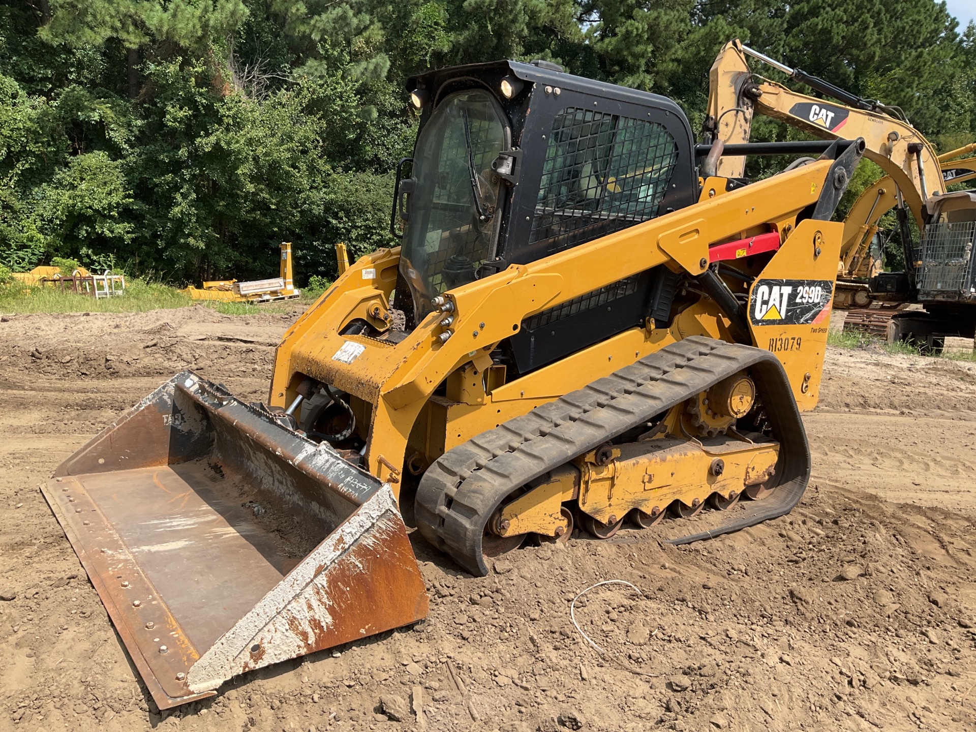 2016 Cat 299D2 Two-Speed Compact Track Loader