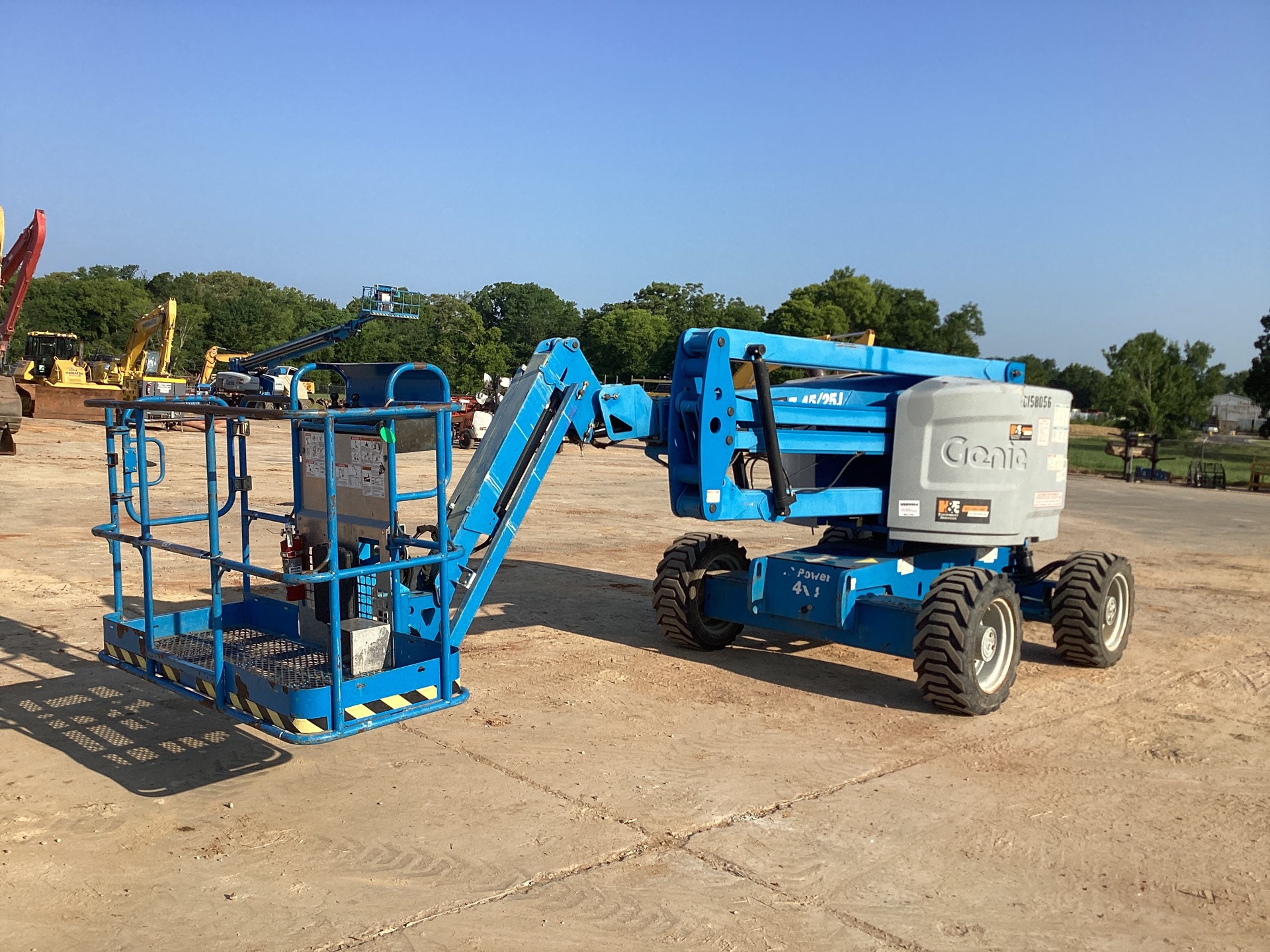 2015 Genie Z-45/25J Diesel Articulating Boom Lift