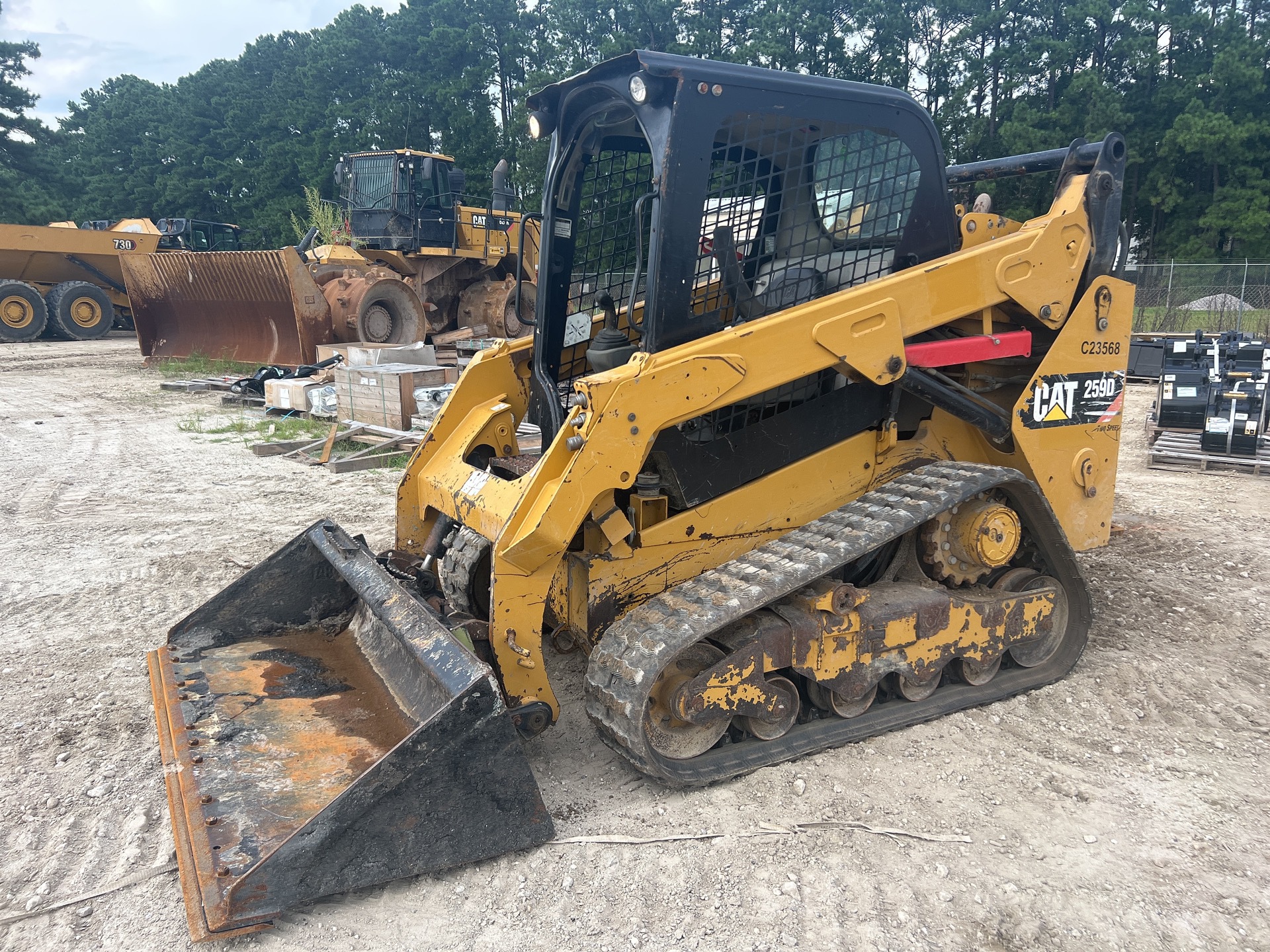 2016 Cat 259D Two-Speed Compact Track Loader