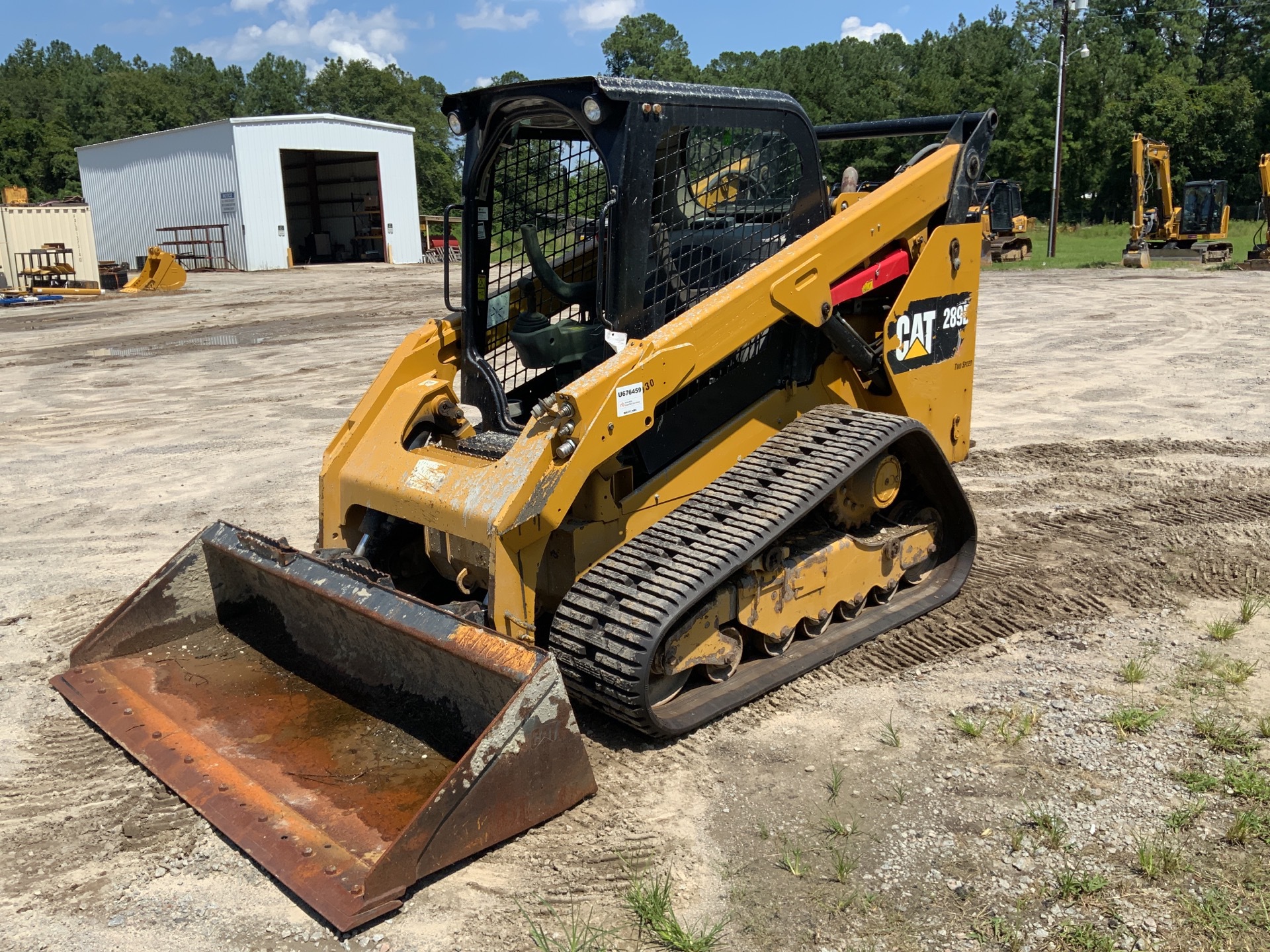 2018 Cat 289D Two-Speed Compact Track Loader