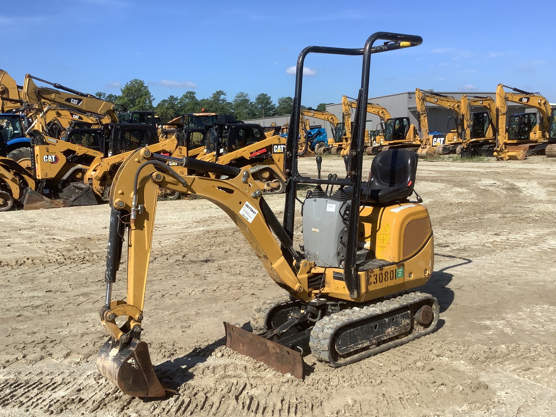 2018 Cat 300.9D Mini Excavator