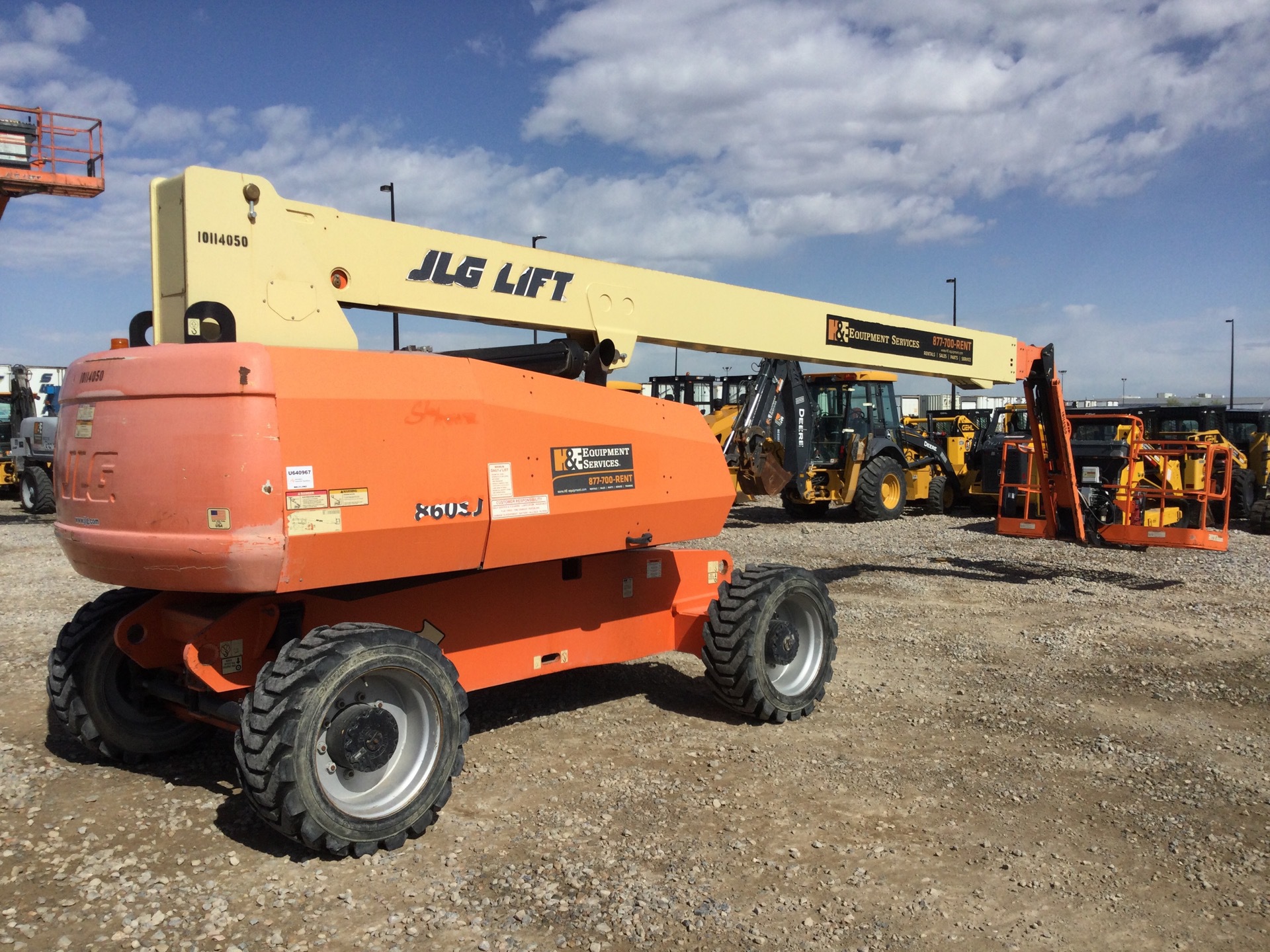 2013 JLG 860SJ 4WD Diesel Telescopic Boom Lift