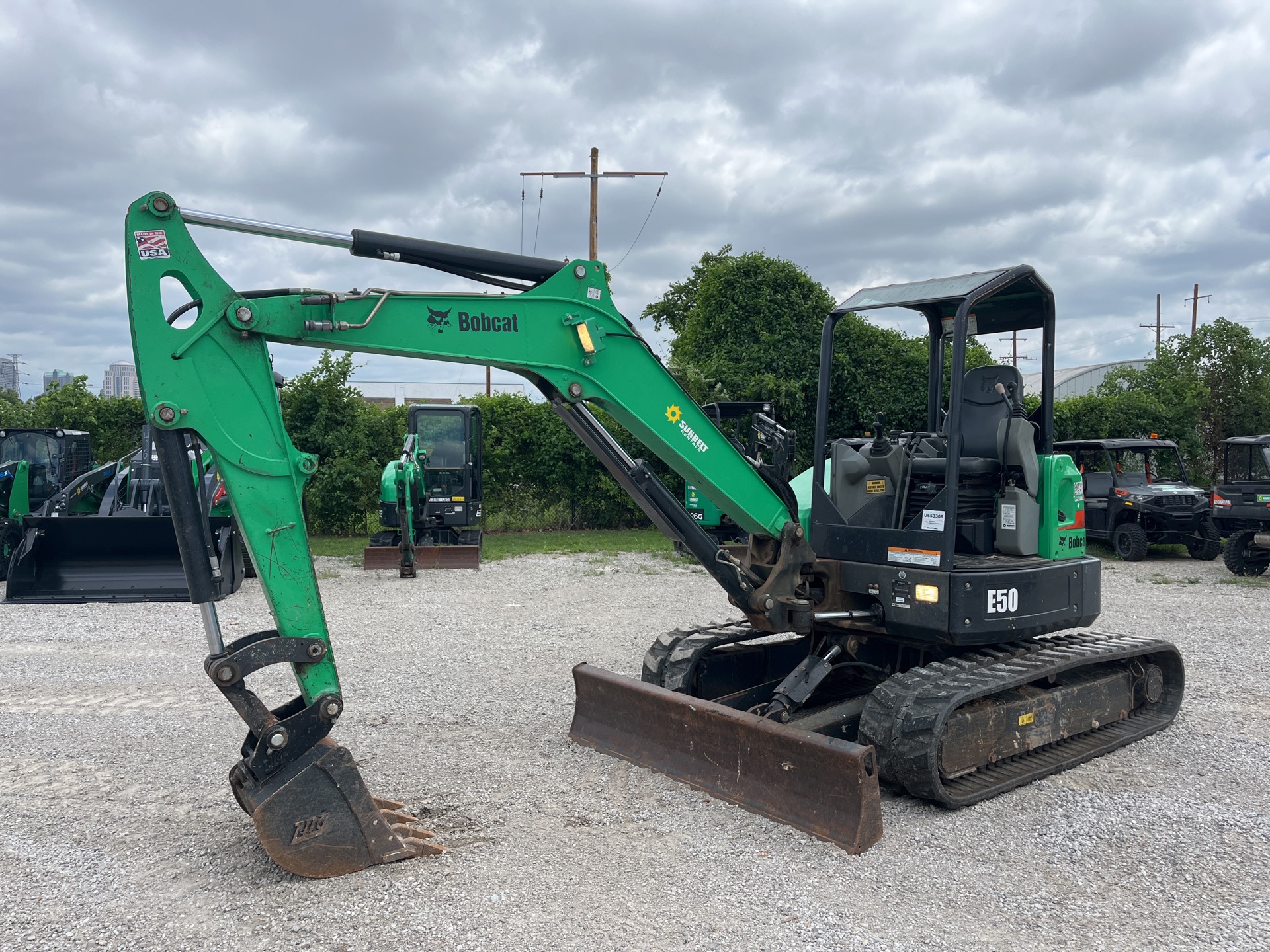 2016 Bobcat E50 Mini Excavator