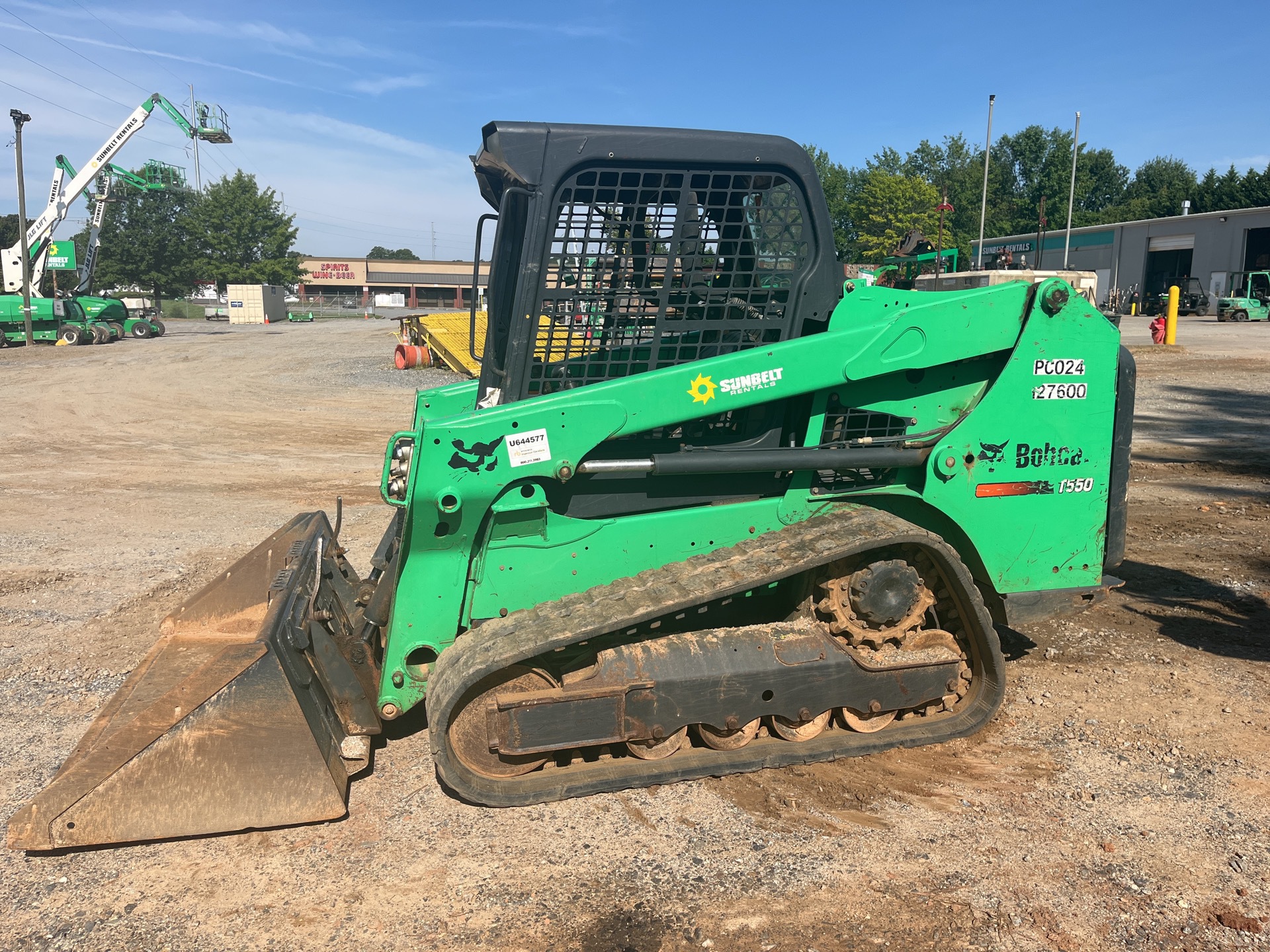 2016 Bobcat T550 Compact Track Loader