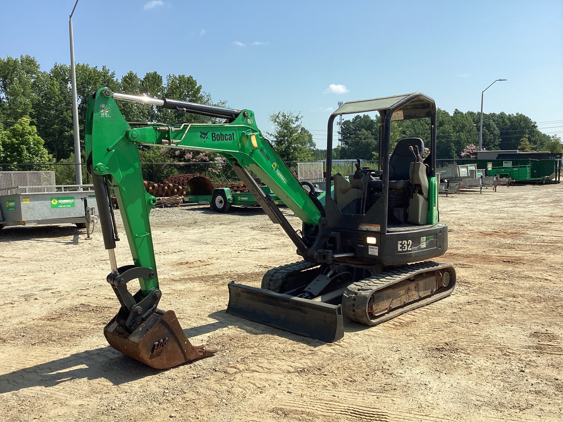 2016 Bobcat E32i Mini Excavator