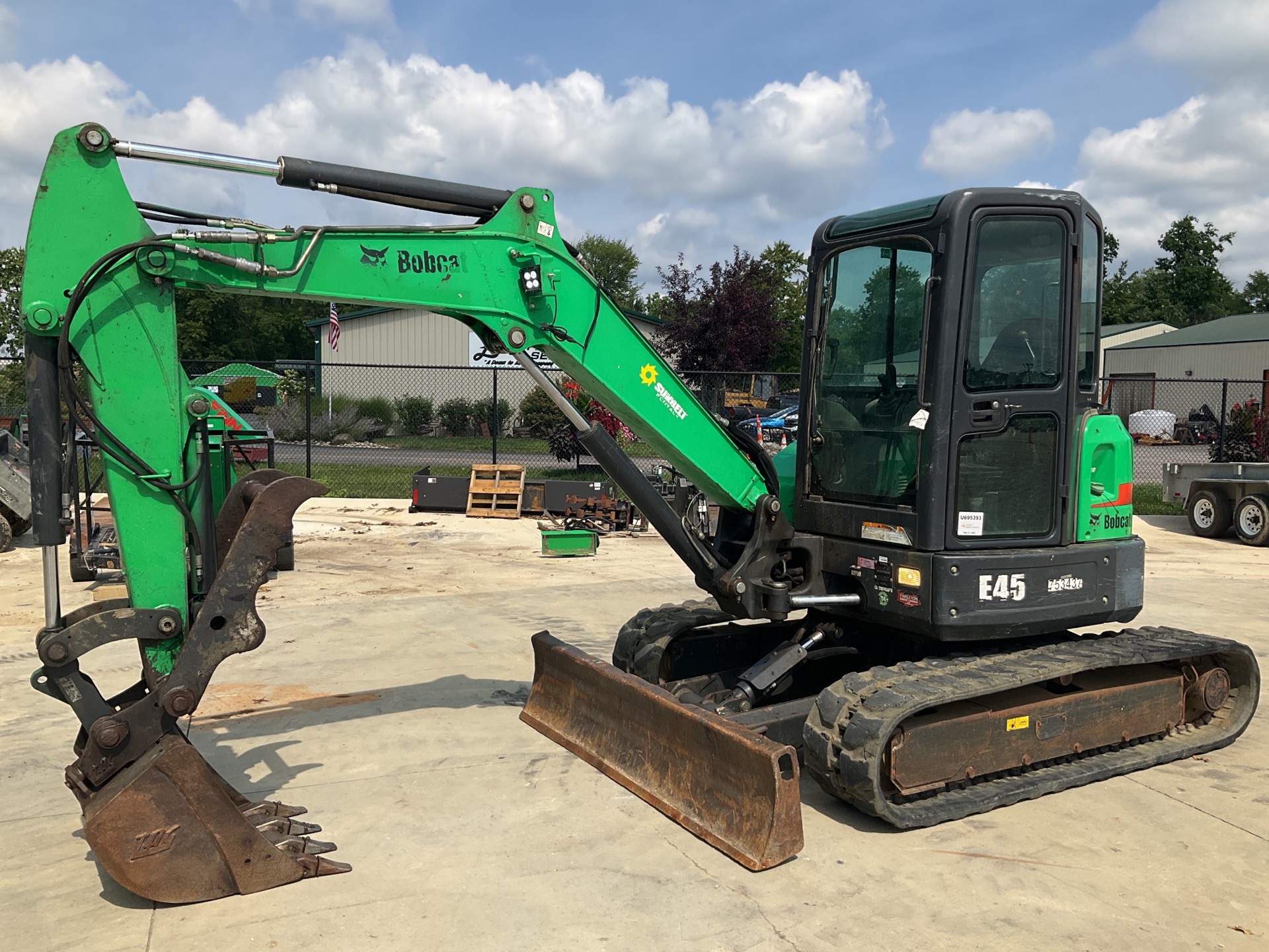 2015 Bobcat E45 Mini Excavator