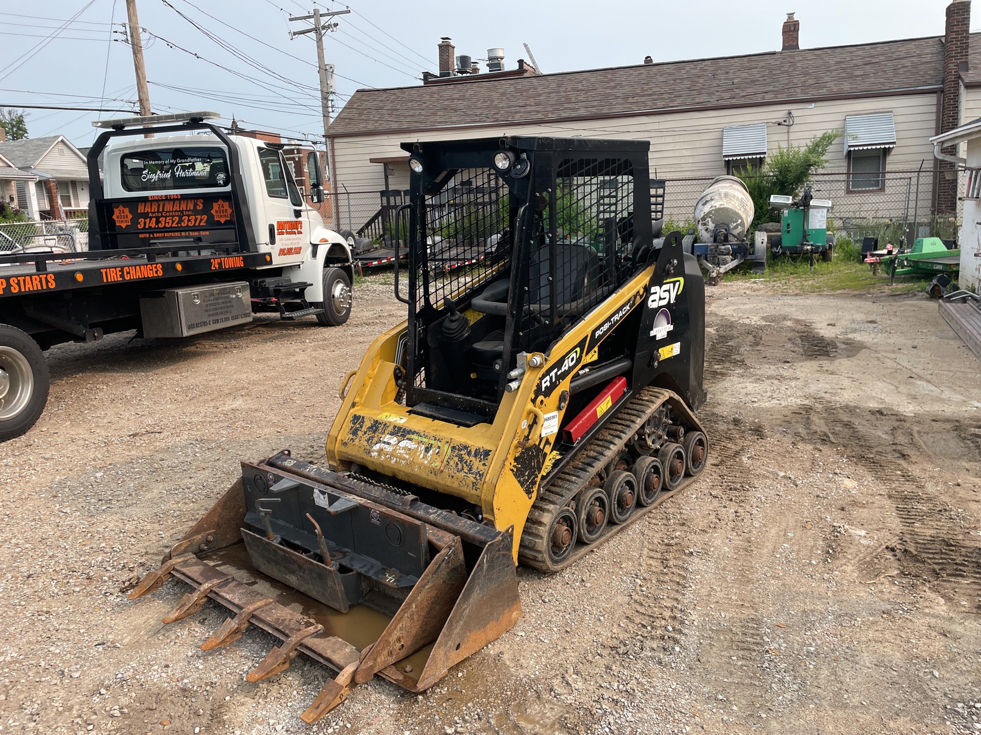 2019 ASV RT40 Mini Compact Track Loader