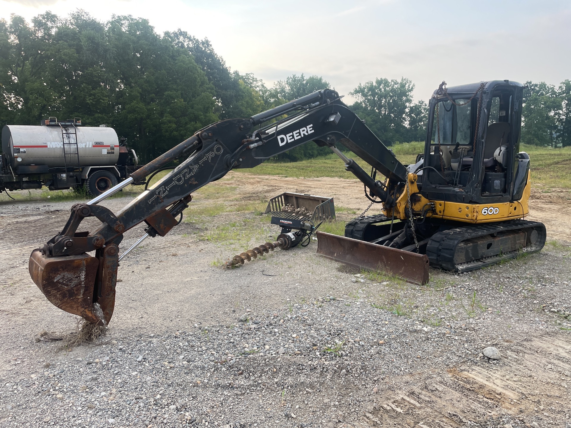 2011 John Deere 60D Mini Excavator (Inoperable)