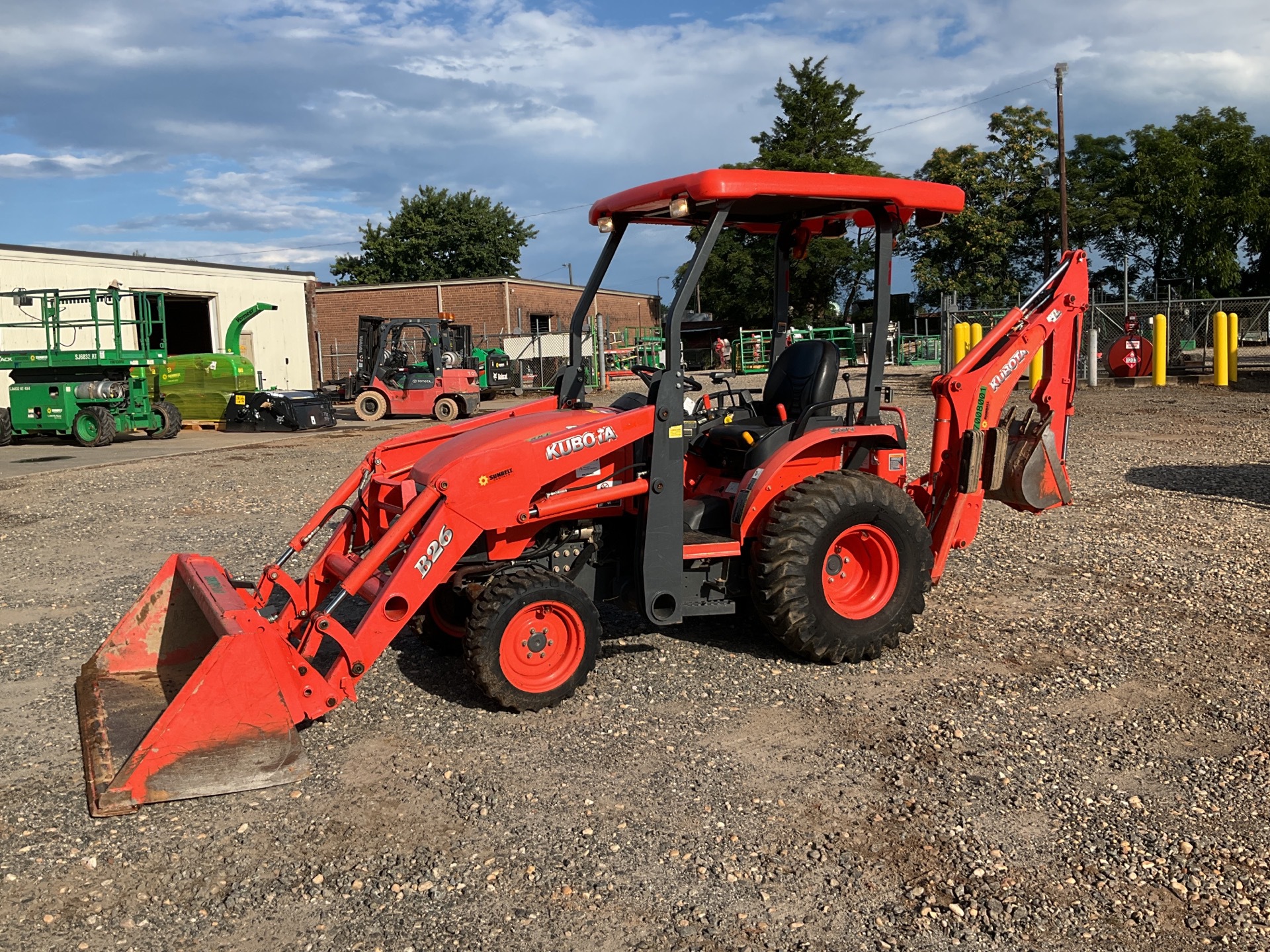 2018 Kubota B26 4x4 Backhoe Loader