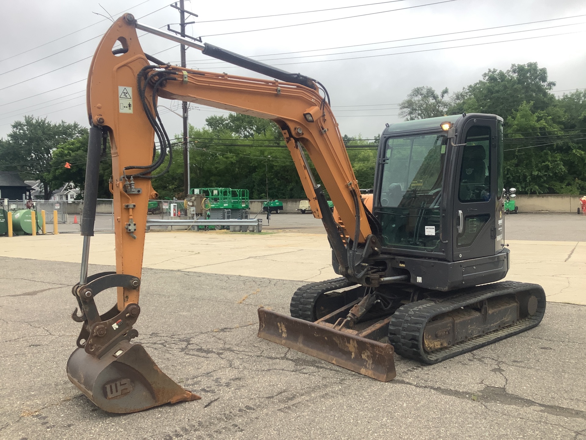 2017 Case CX60C Mini Excavator