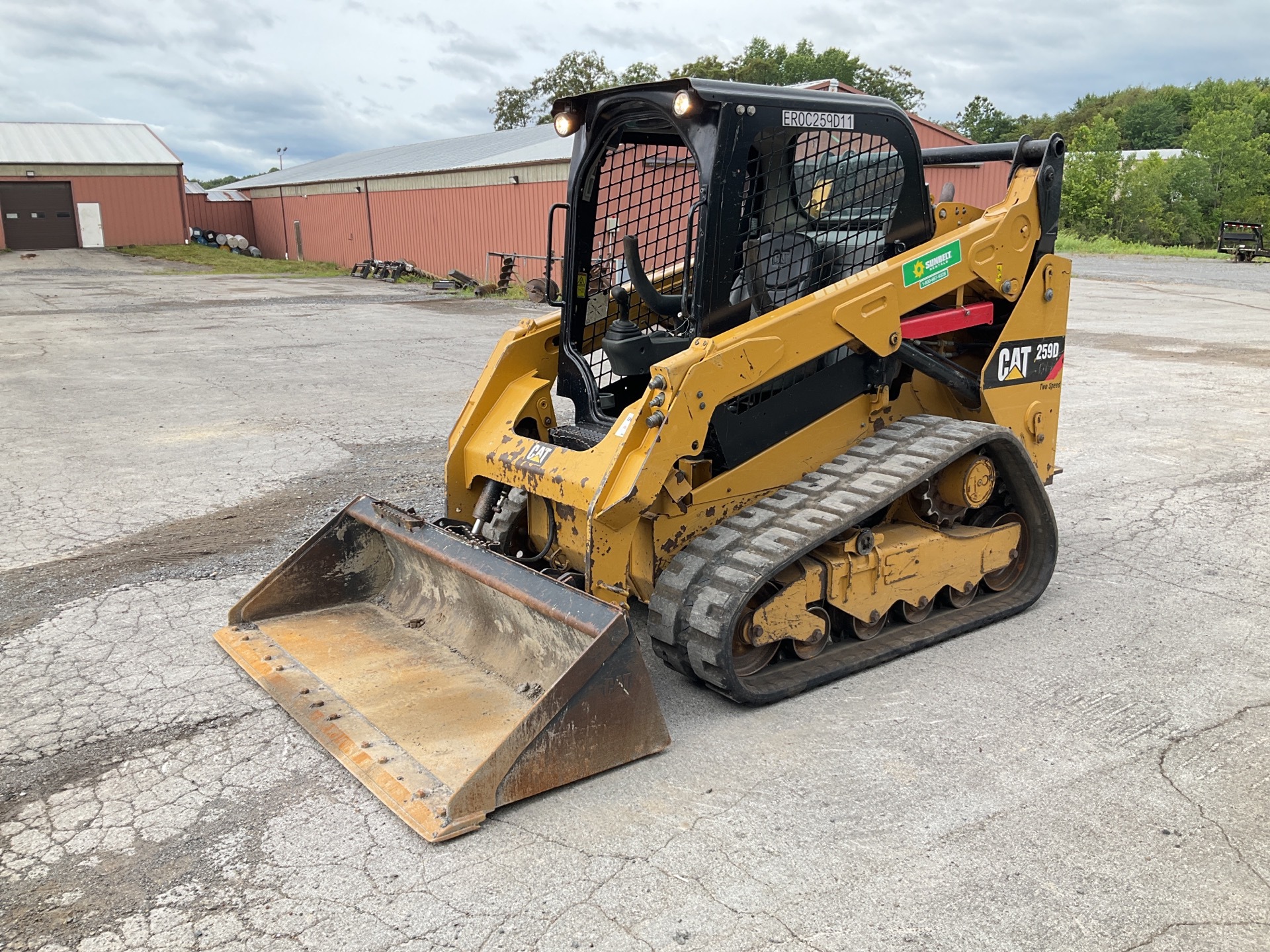 2018 Cat 259D Two-Speed Compact Track Loader