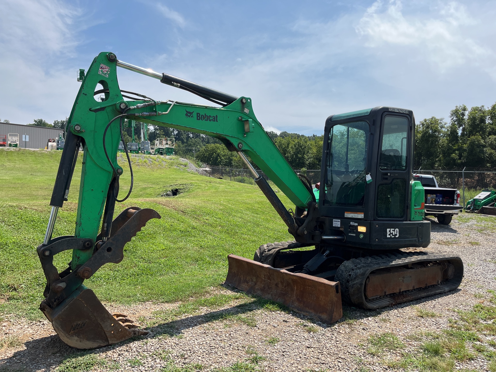 2016 Bobcat E50 Mini Excavator