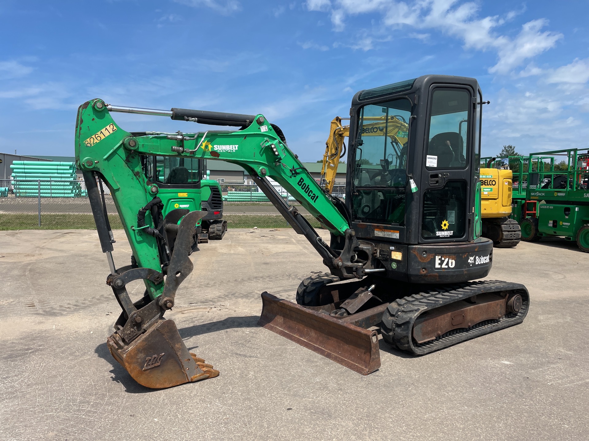 2014 Bobcat E26 Mini Excavator