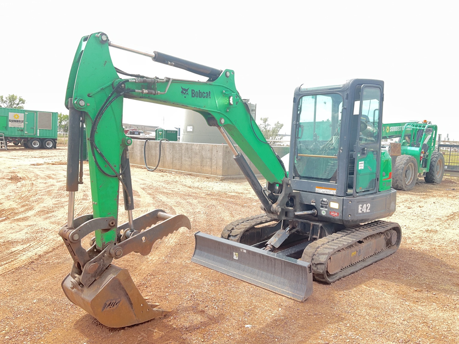 2015 Bobcat E42 Mini Excavator