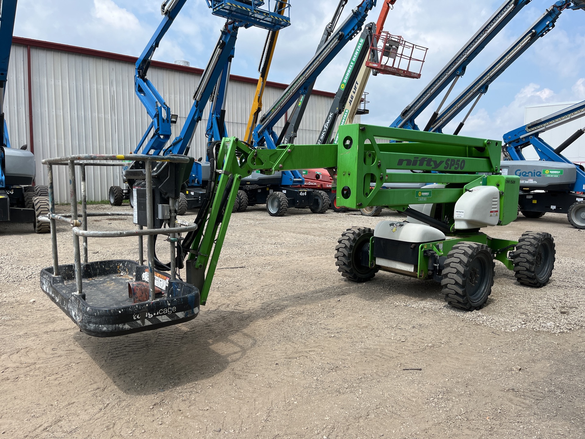 2013 Nifty-Lift SP50 4X4 4WD Diesel 50 ft Articulating Boom Lift