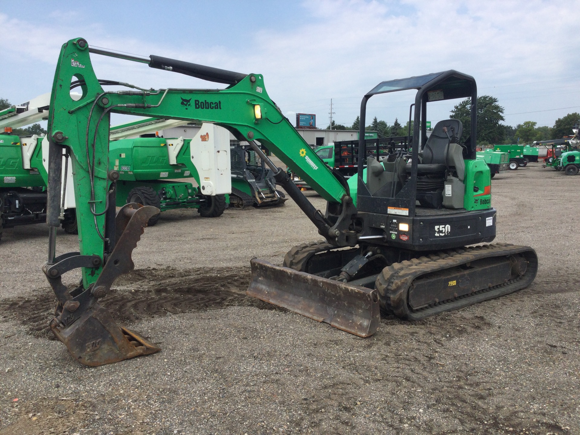 2015 Bobcat E50 Mini Excavator