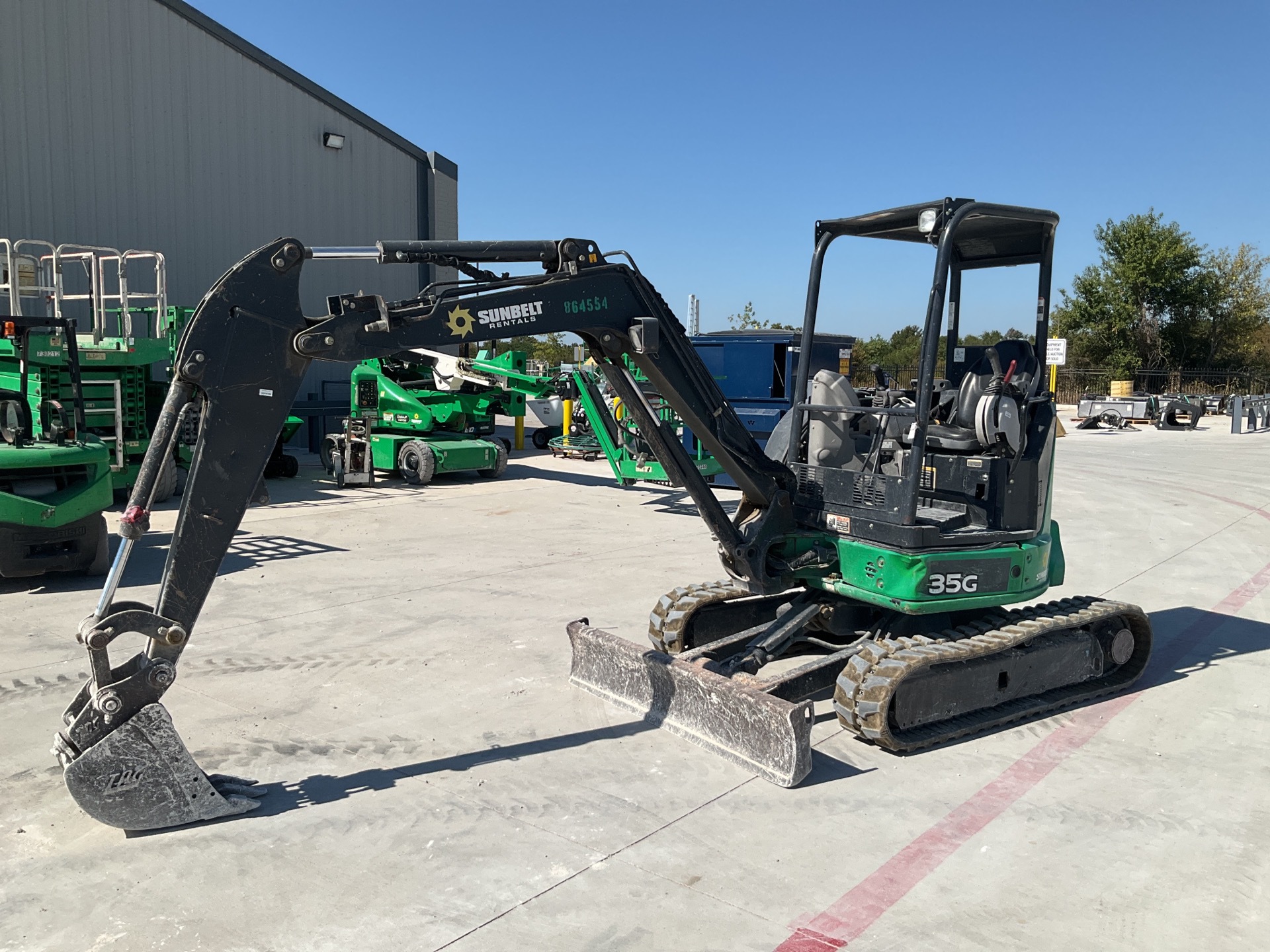 2016 John Deere 35G Mini Excavator