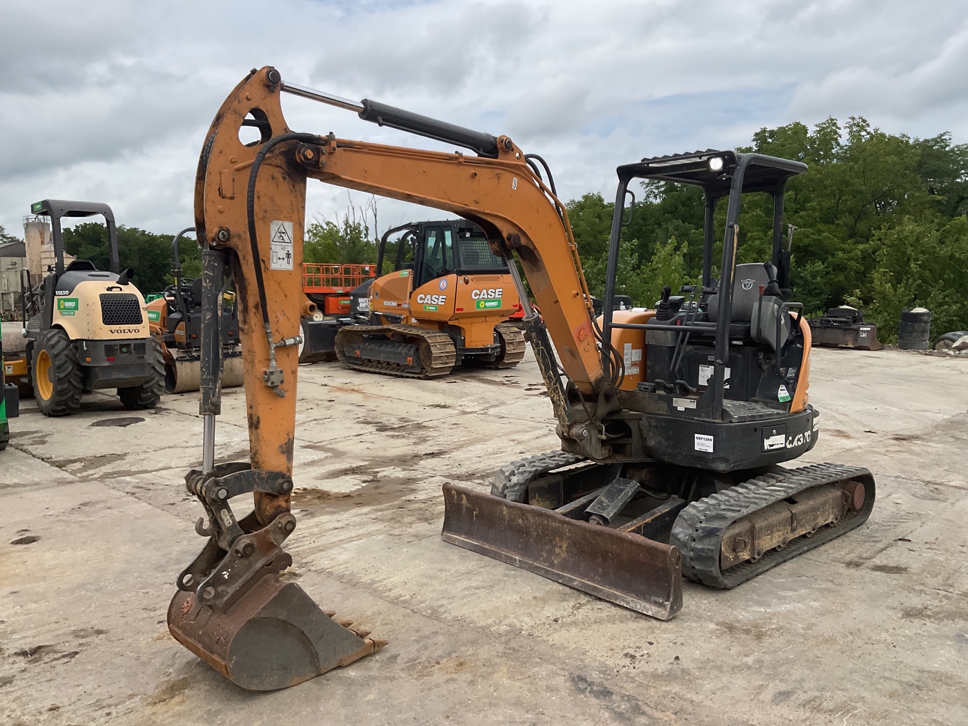 2017 Case CX37C Mini Excavator