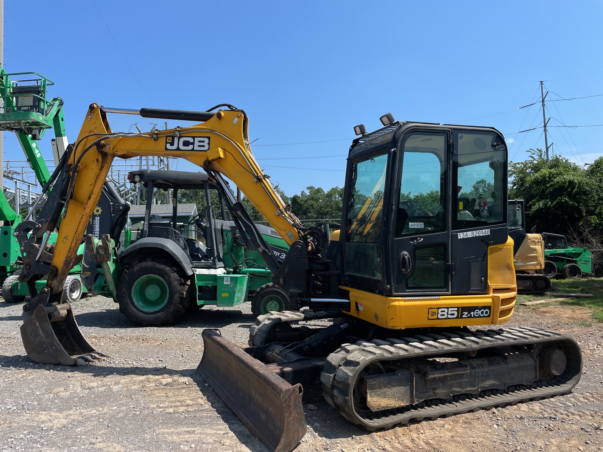 2016 JCB 85Z-1 Mini Excavator