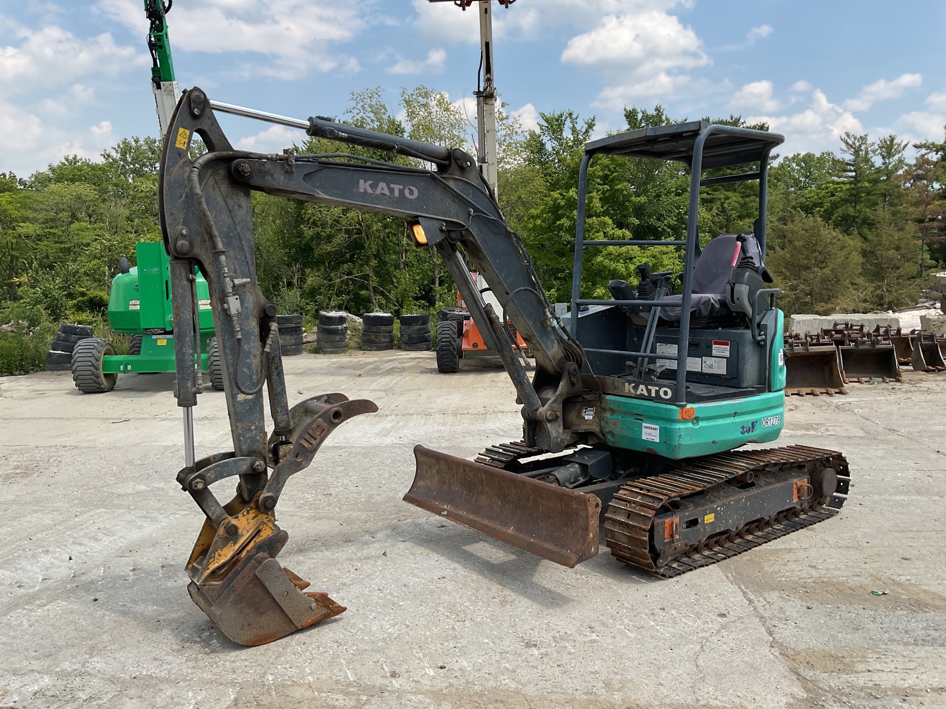 2018 Kato 30V4 Mini Excavator