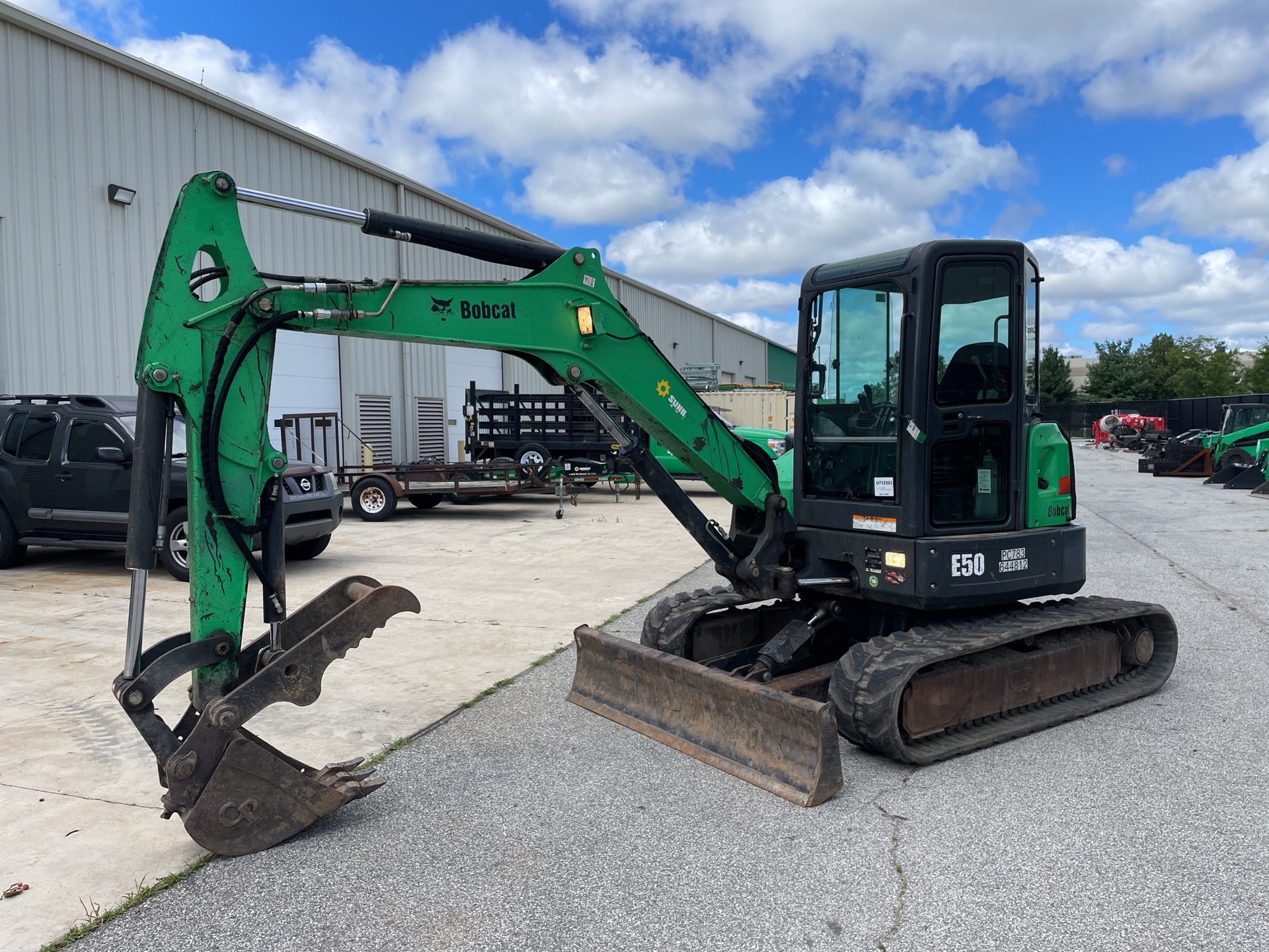 2014 Bobcat E50 Mini Excavator