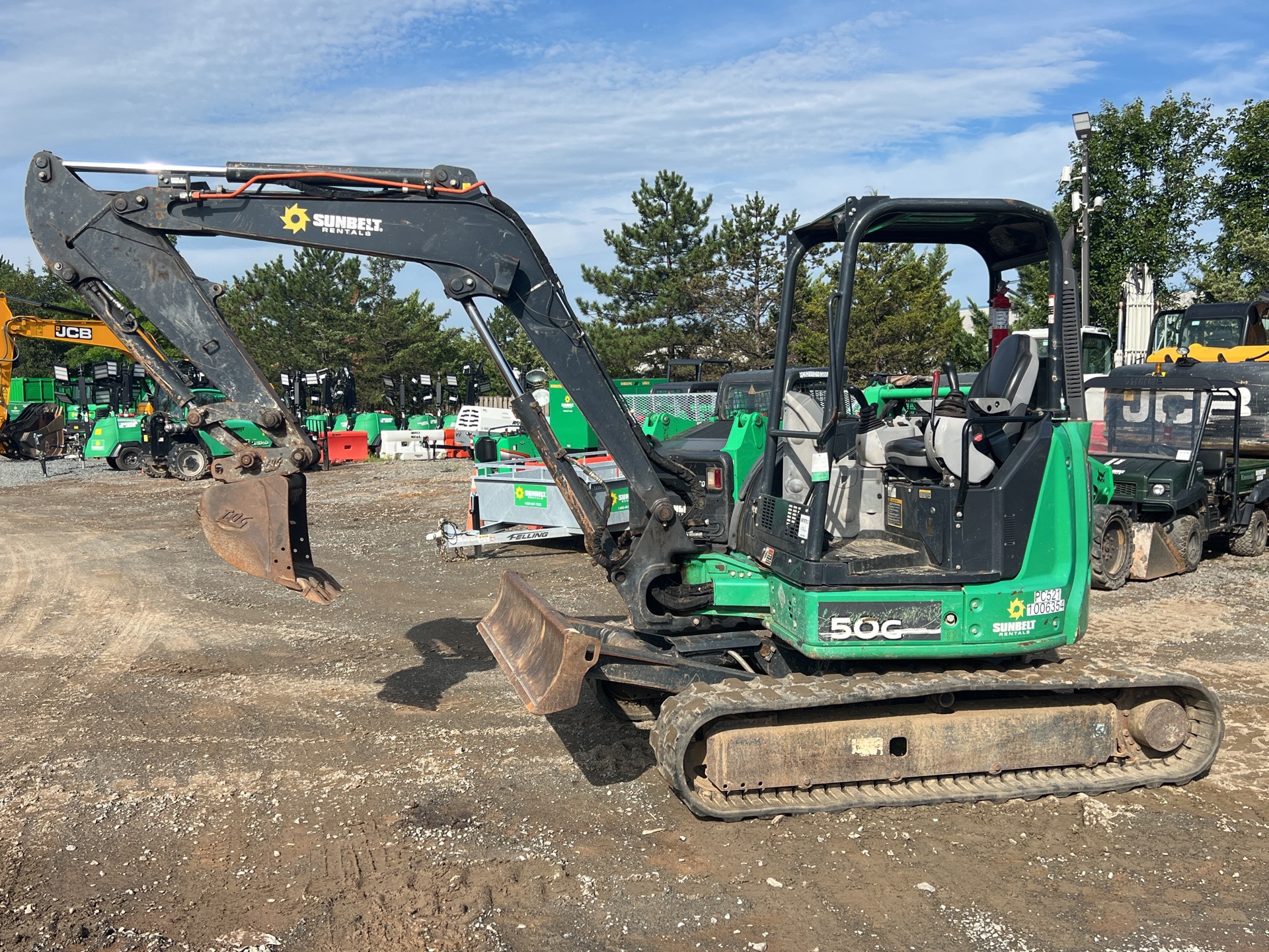 2017 John Deere 50G Mini Excavator