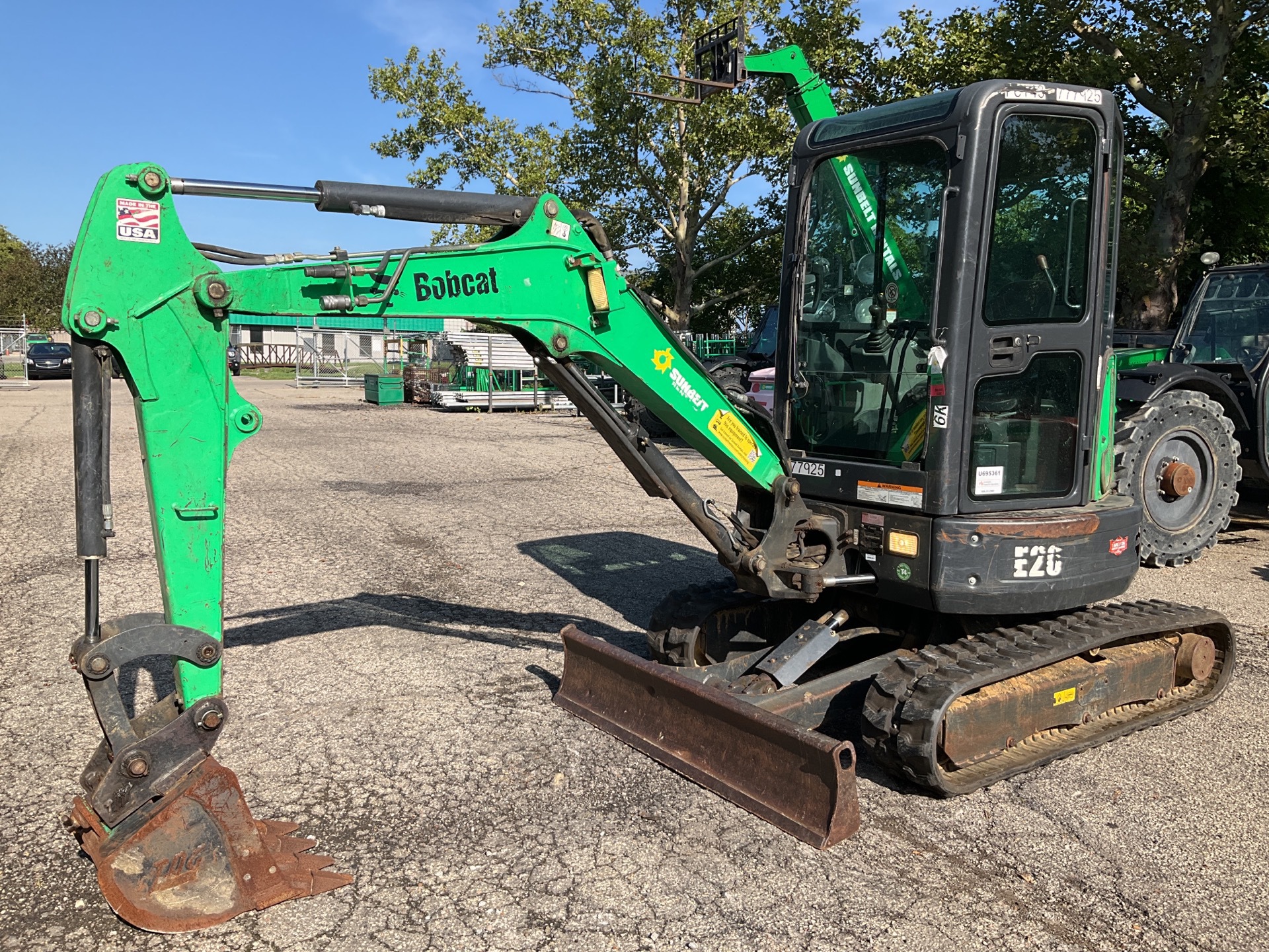 2015 Bobcat E26 Mini Excavator