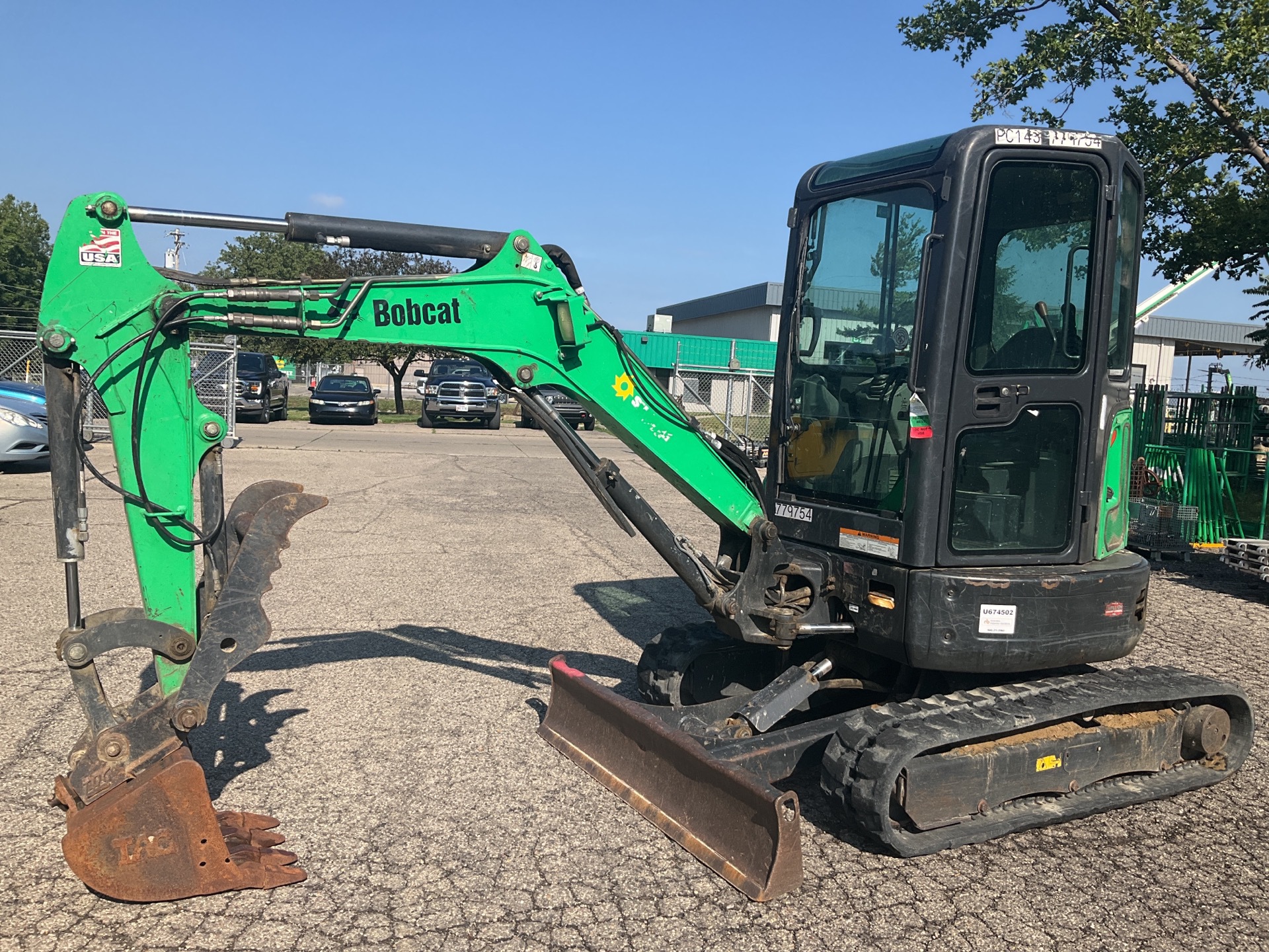 2015 Bobcat E26 Mini Excavator