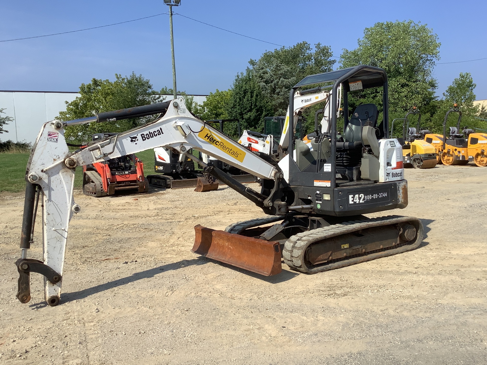 2016 Bobcat E42 Mini Excavator