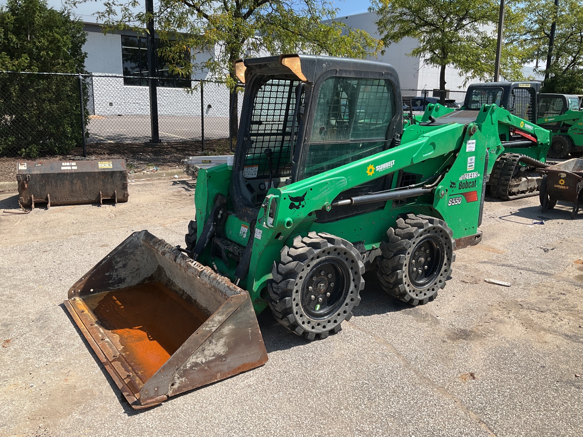 2017 Bobcat S550 Skid Steer Loader