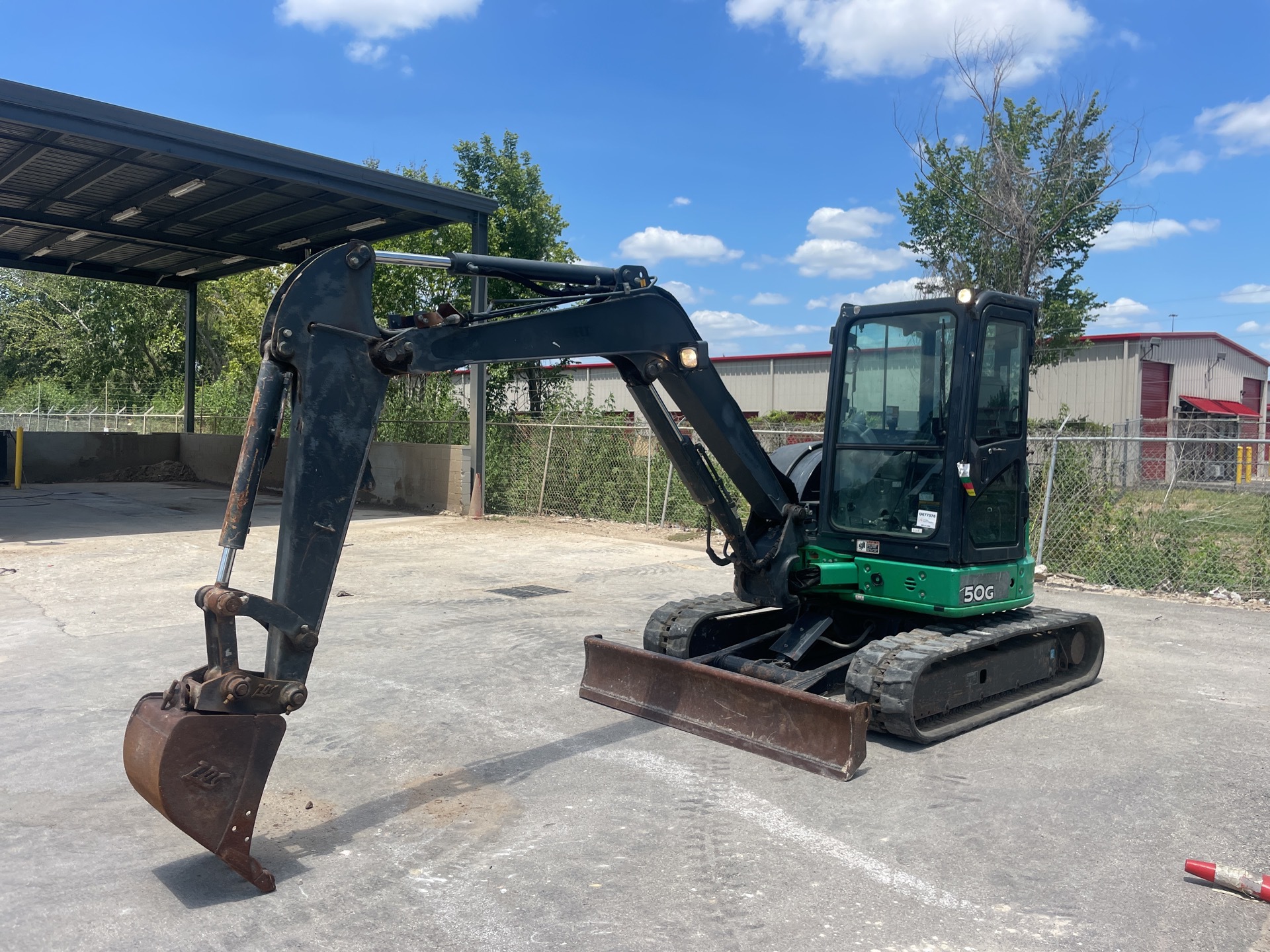 2016 John Deere 50G Mini Excavator