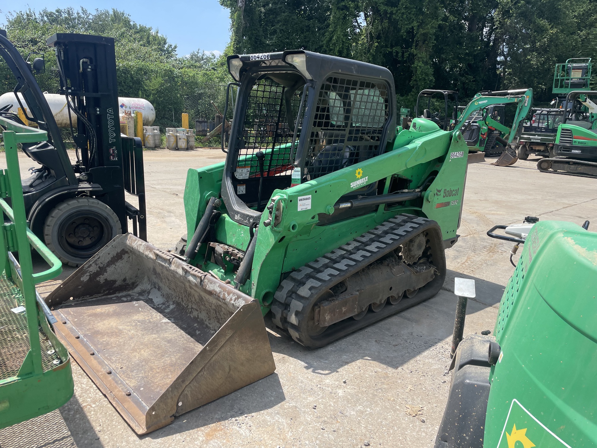 2016 Bobcat T550 Compact Track Loader