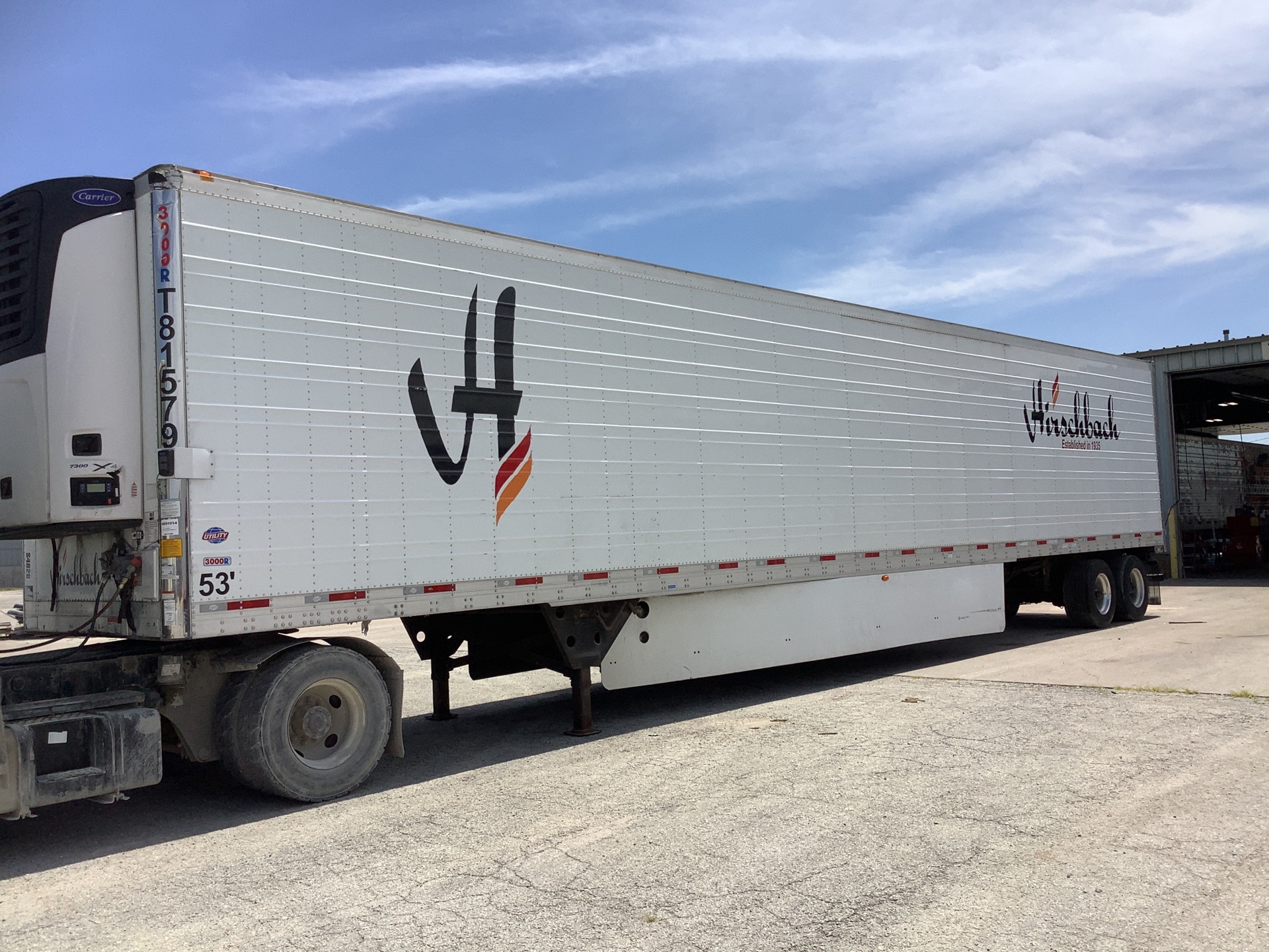 2018 Utility VS2RA 53 ft x 102 in T/A Refrigerated Trailer