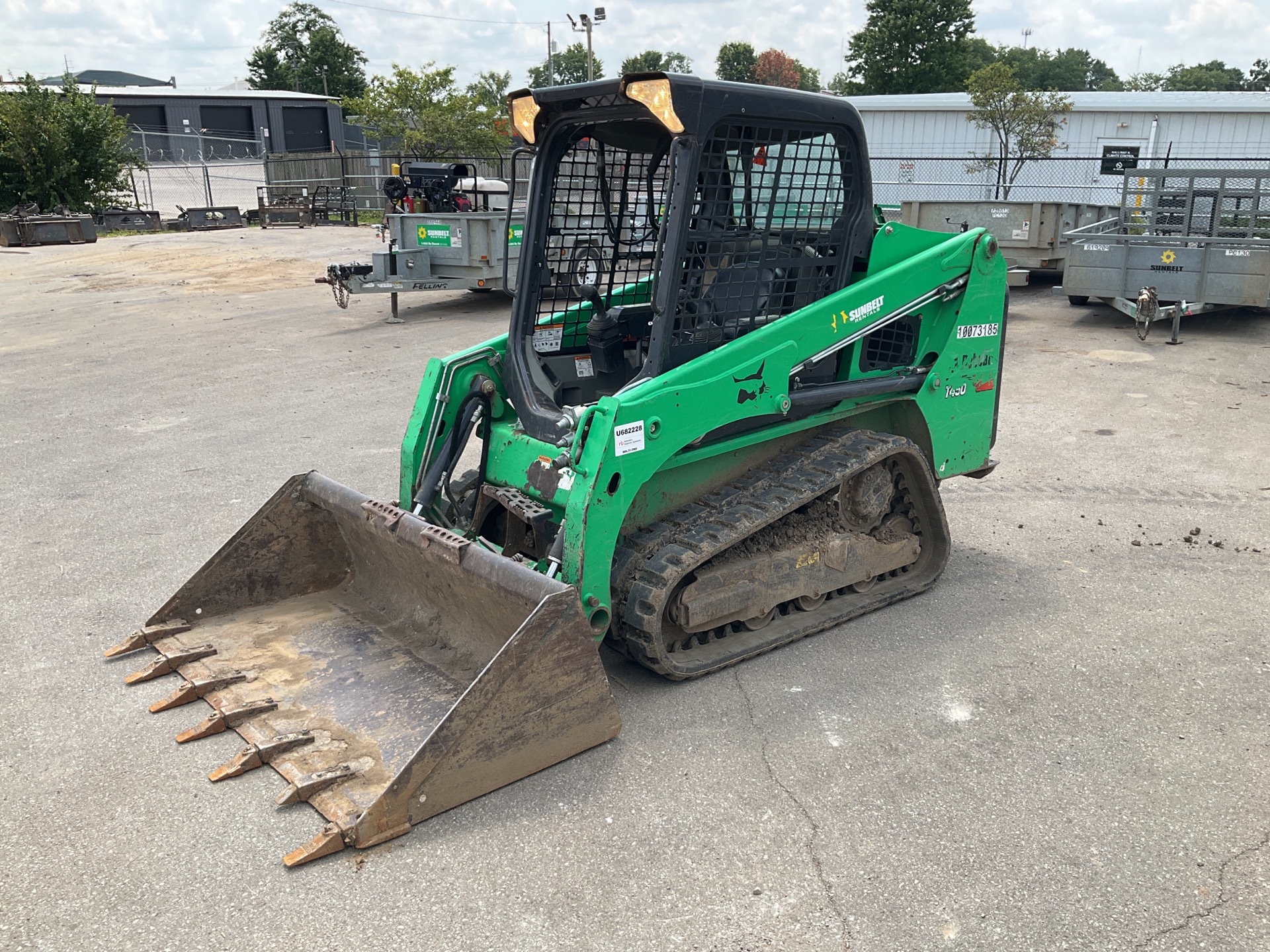 2018 Bobcat T450 Compact Track Loader