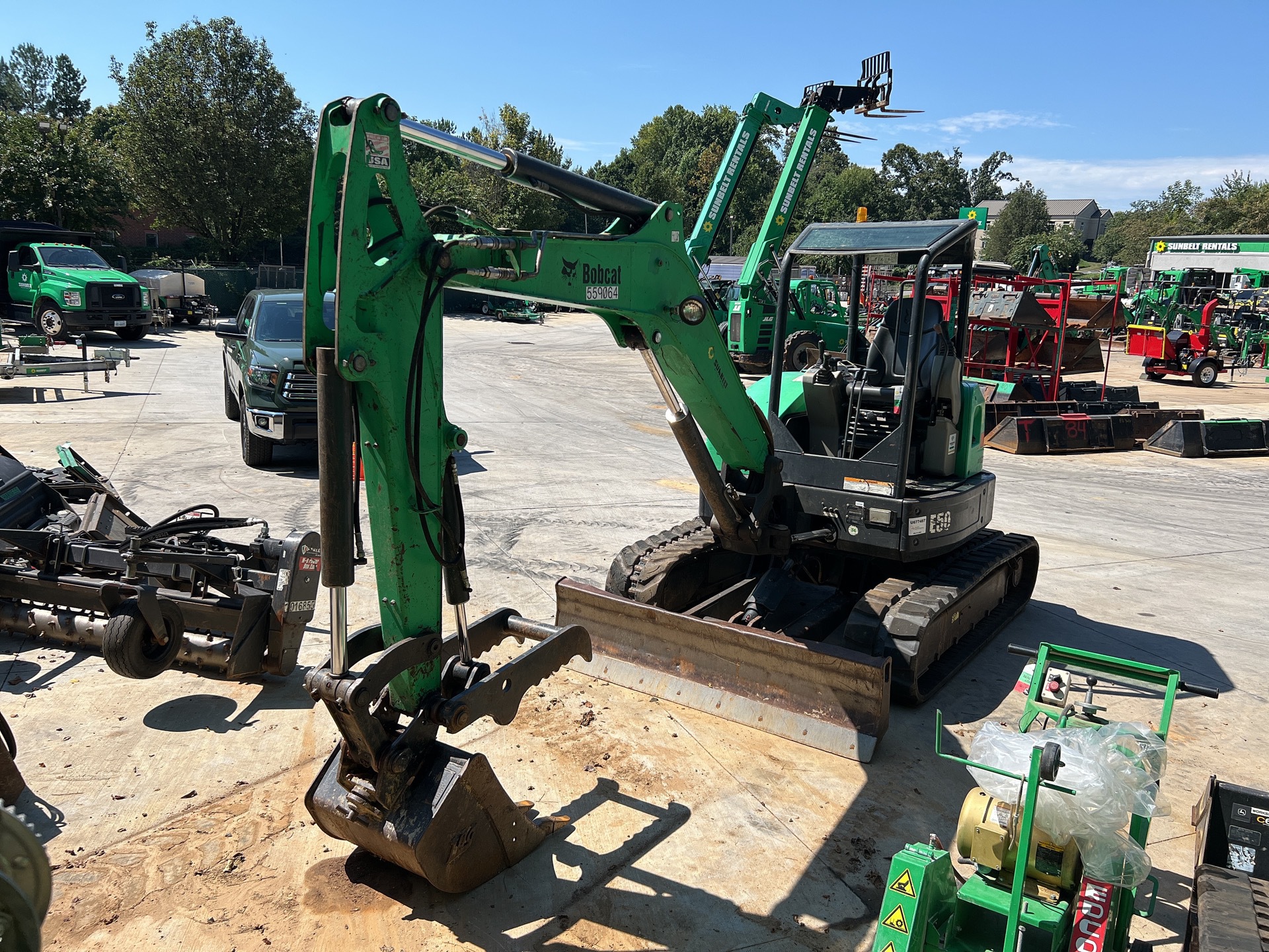 2013 Bobcat E50 Mini Excavator