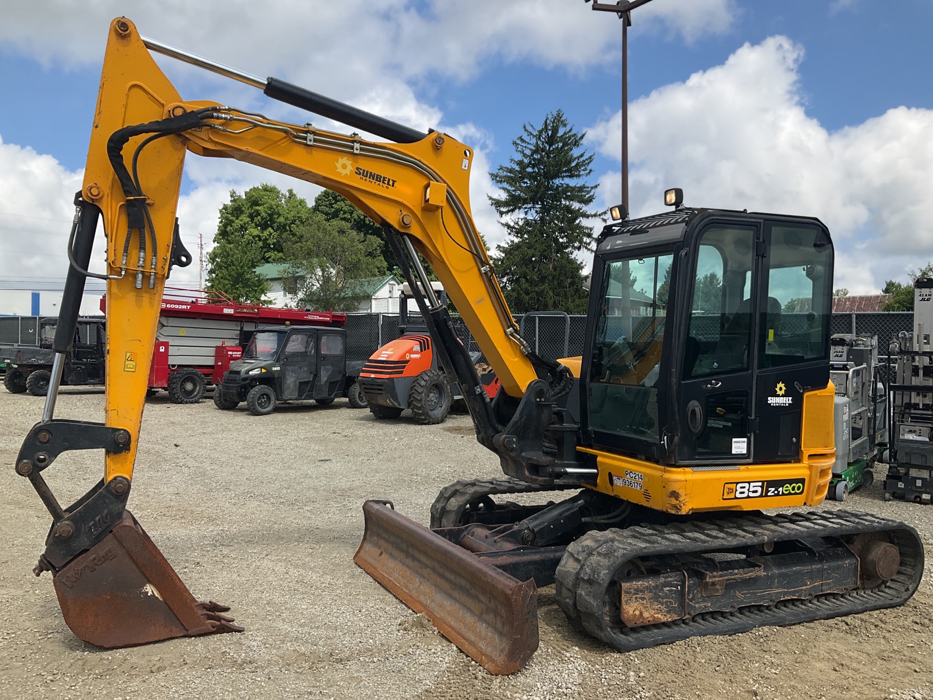 2016 JCB 85Z-1 Mini Excavator