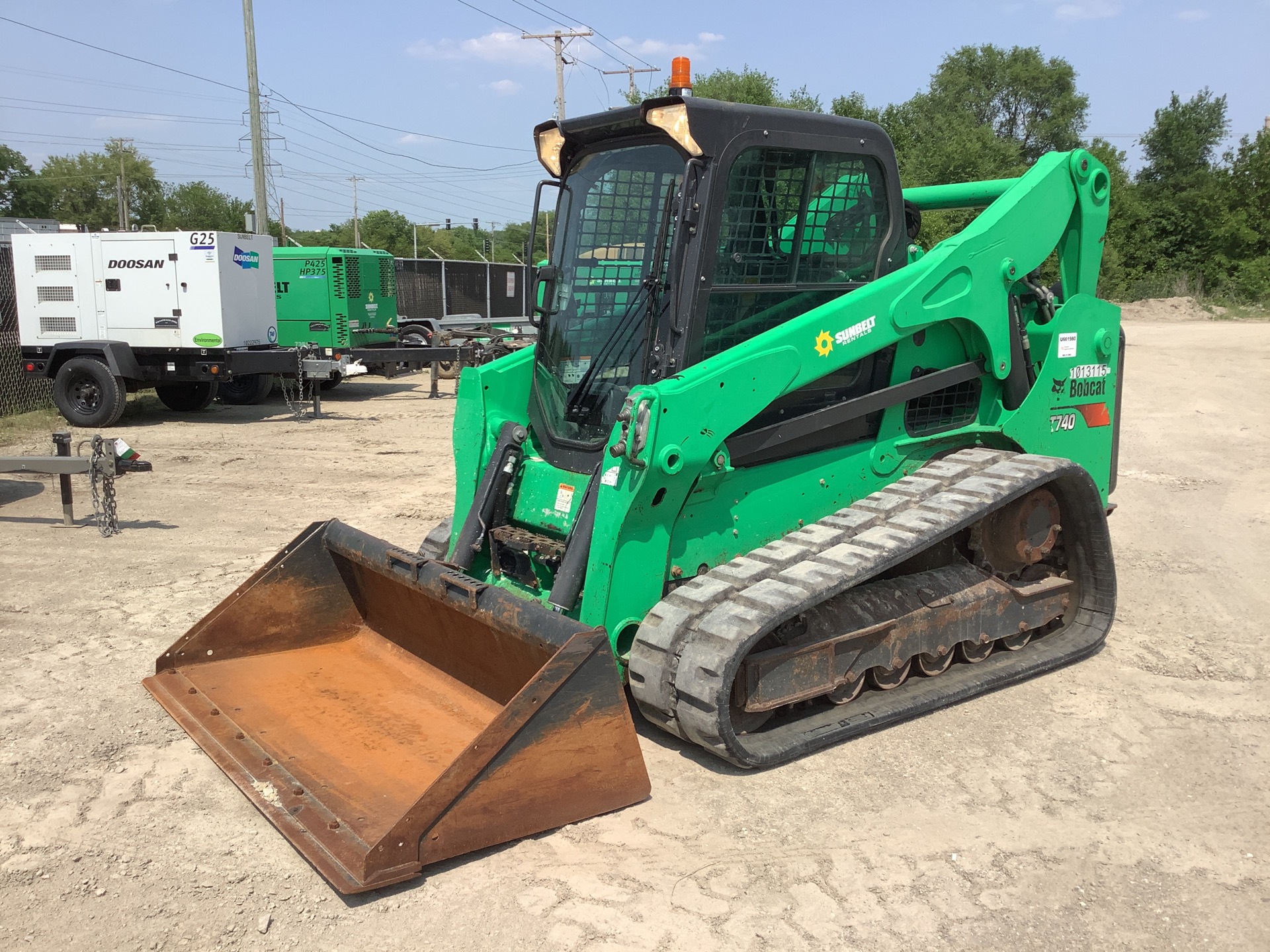 2017 Bobcat T740 Compact Track Loader