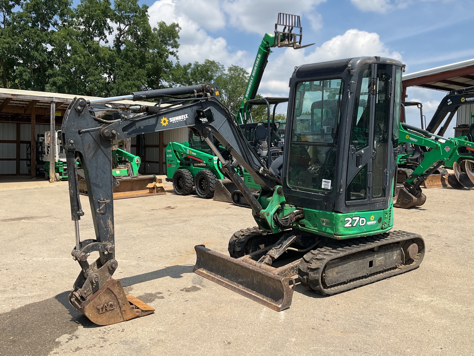 2014 John Deere 27D Mini Excavator