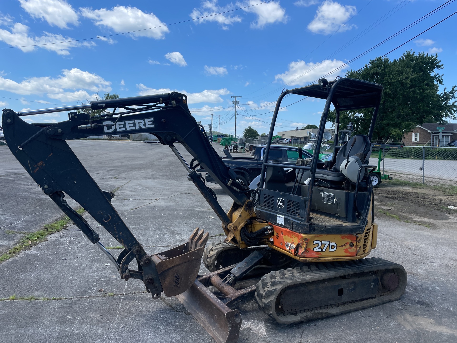 2014 John Deere 27D Mini Excavator