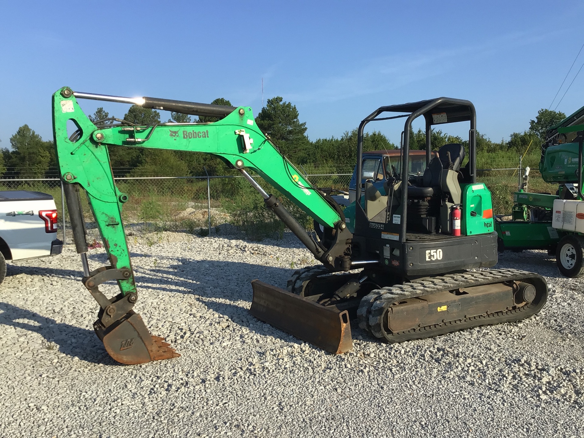 2016 Bobcat E50 Mini Excavator