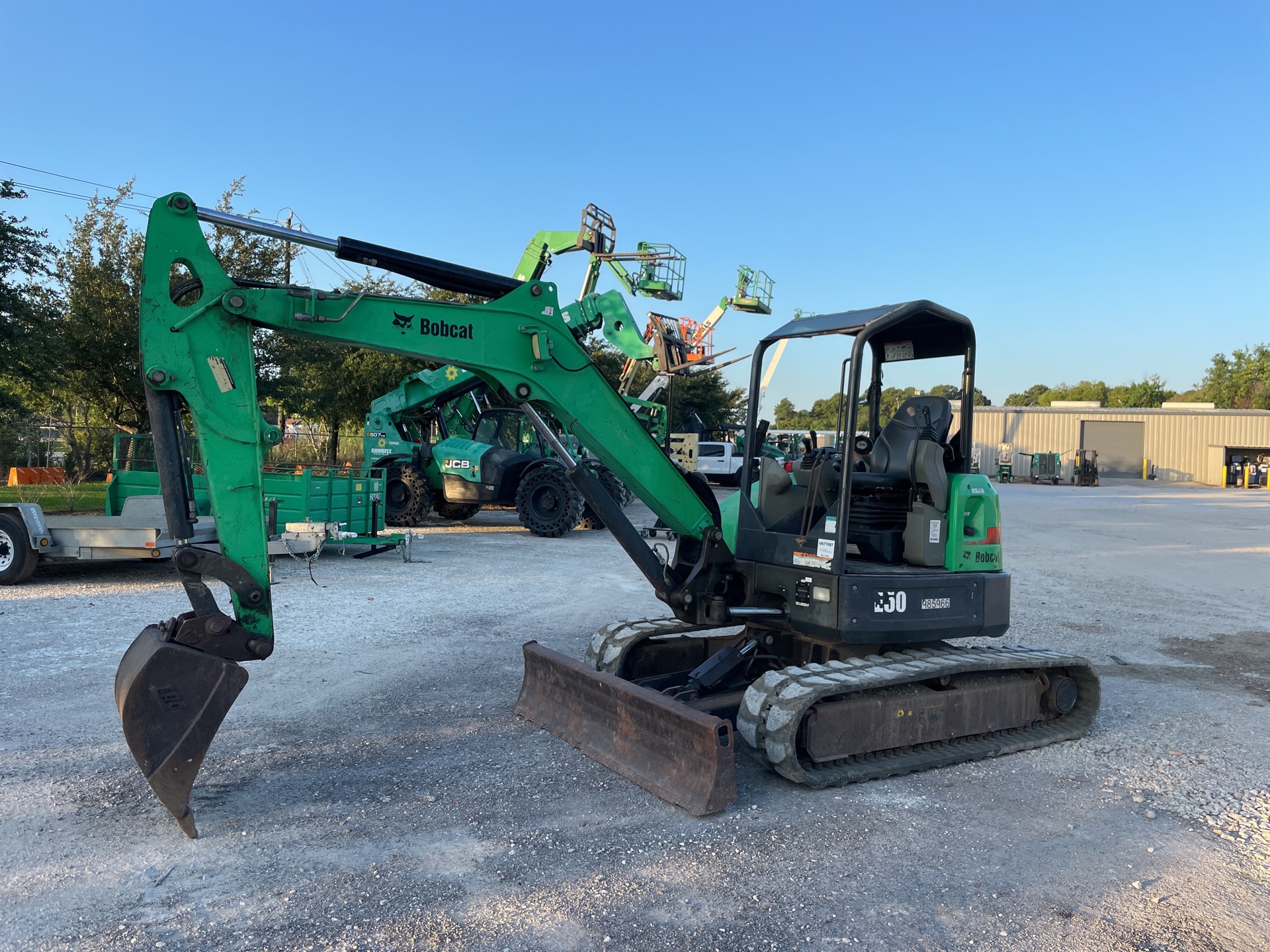 2017 Bobcat E50 Mini Excavator