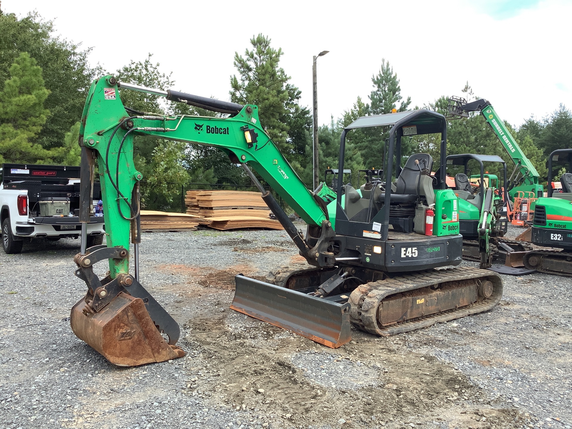 2016 Bobcat E45 Mini Excavator