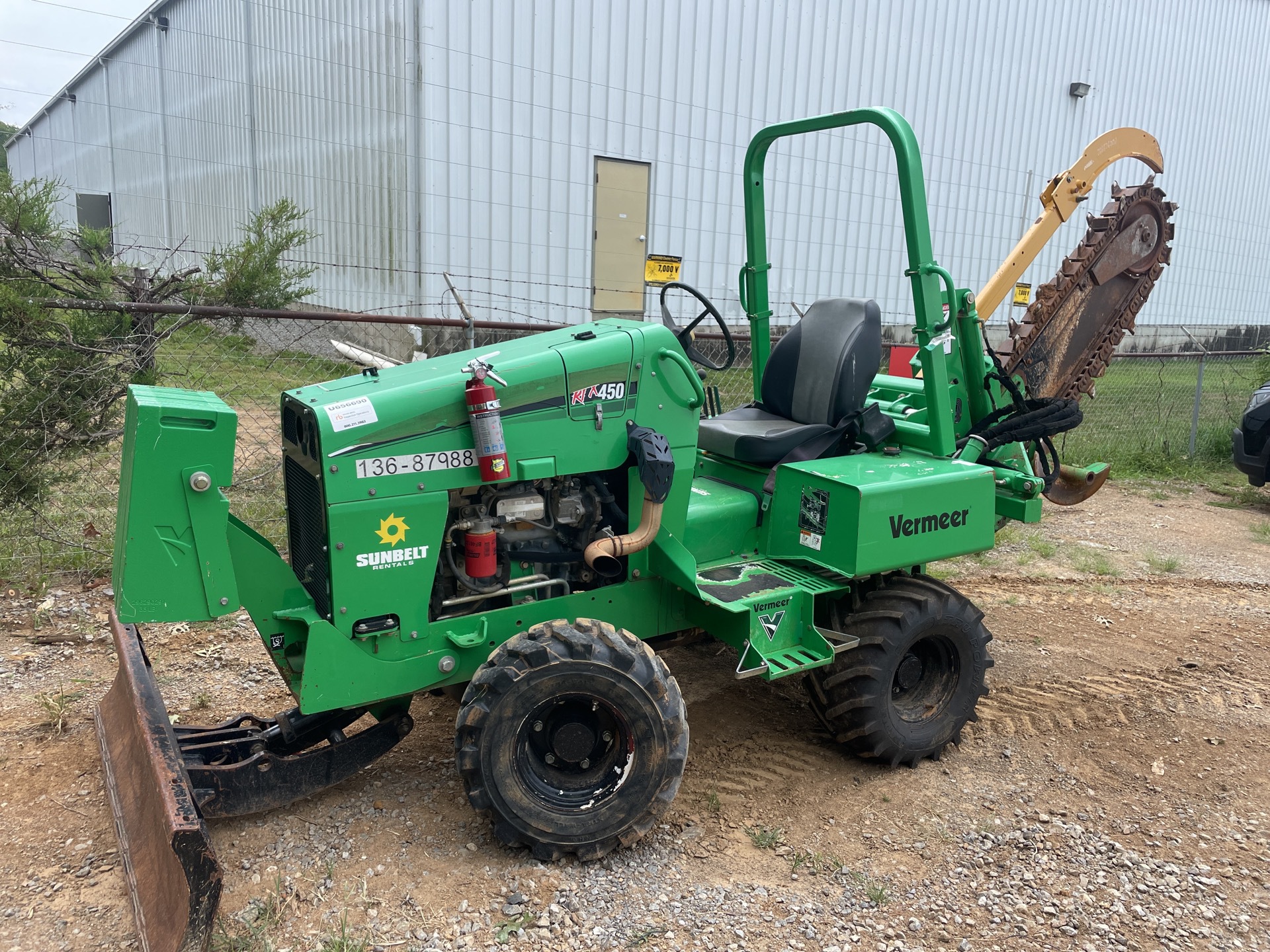 2016 Vermeer RTX450 4x4 Trencher