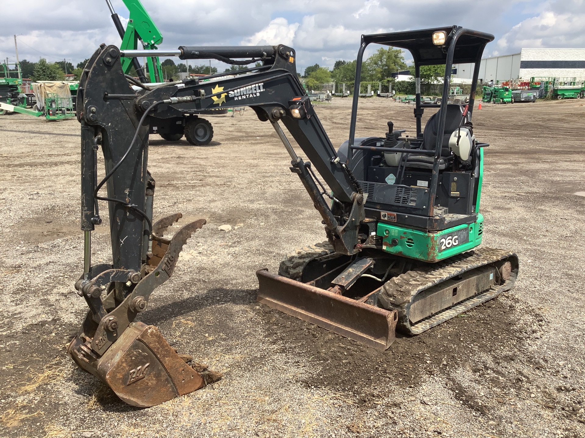 2015 John Deere 26G Mini Excavator