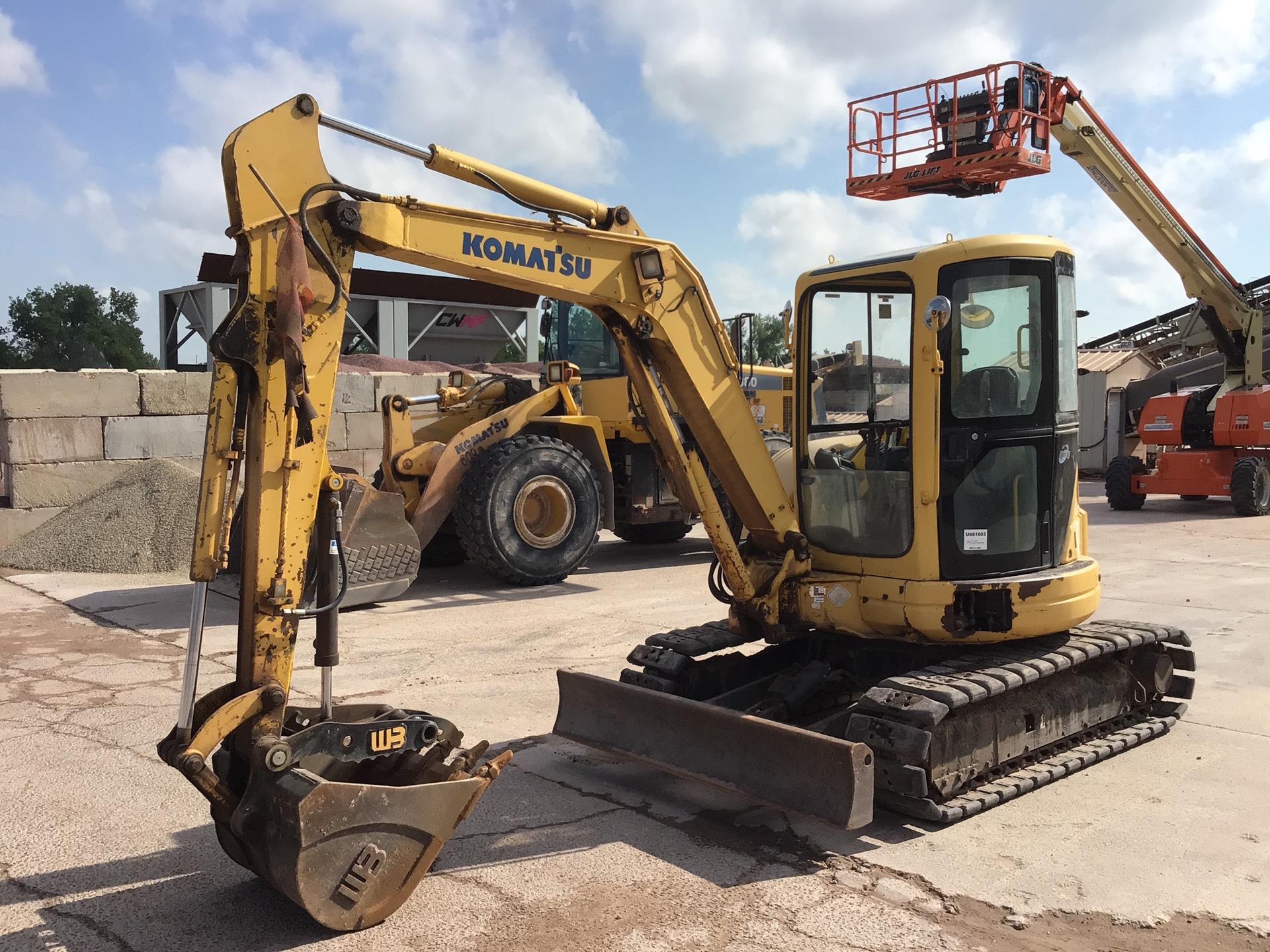 2003 Komatsu PC40MR-1F Mini Excavator