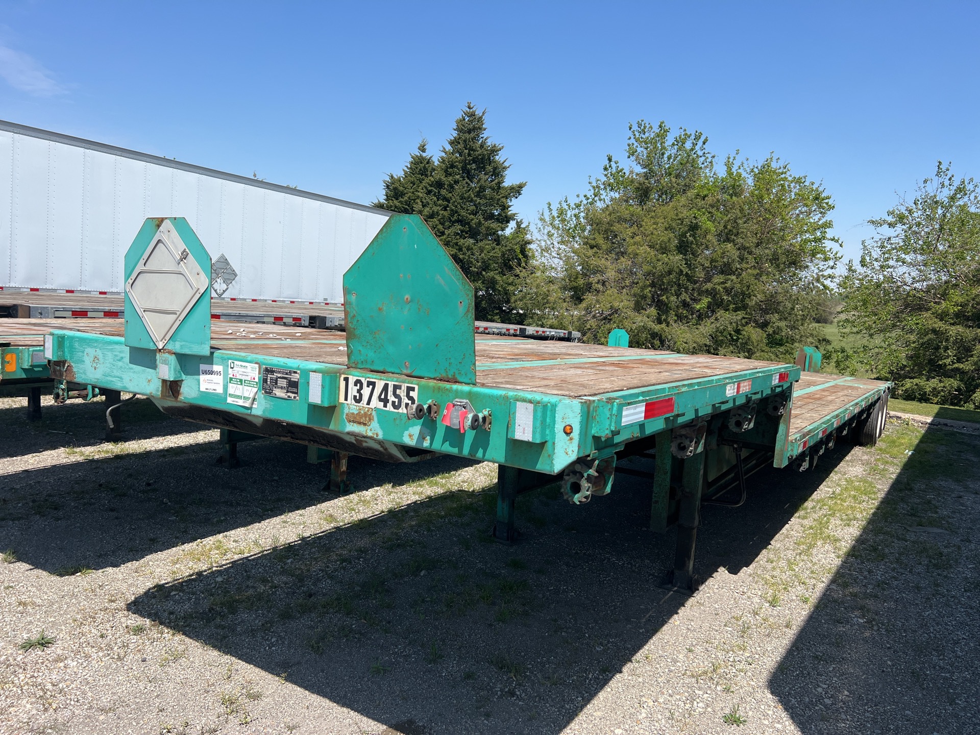 1995 Fruehauf 48 ft T/A Step Deck Trailer